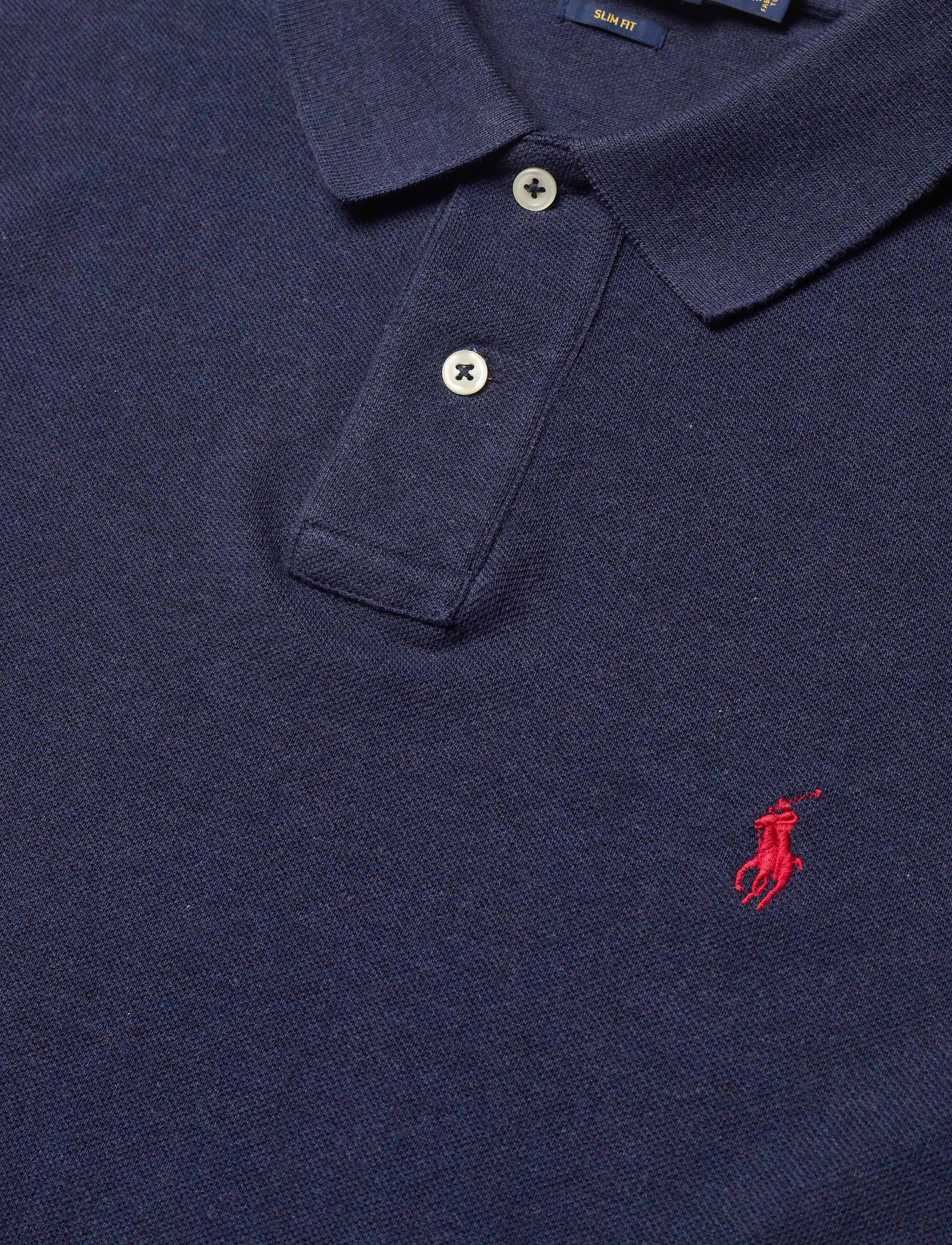 Polo Ralph Lauren - Slim Fit Mesh Polo Shirt - spring navy heath - 3