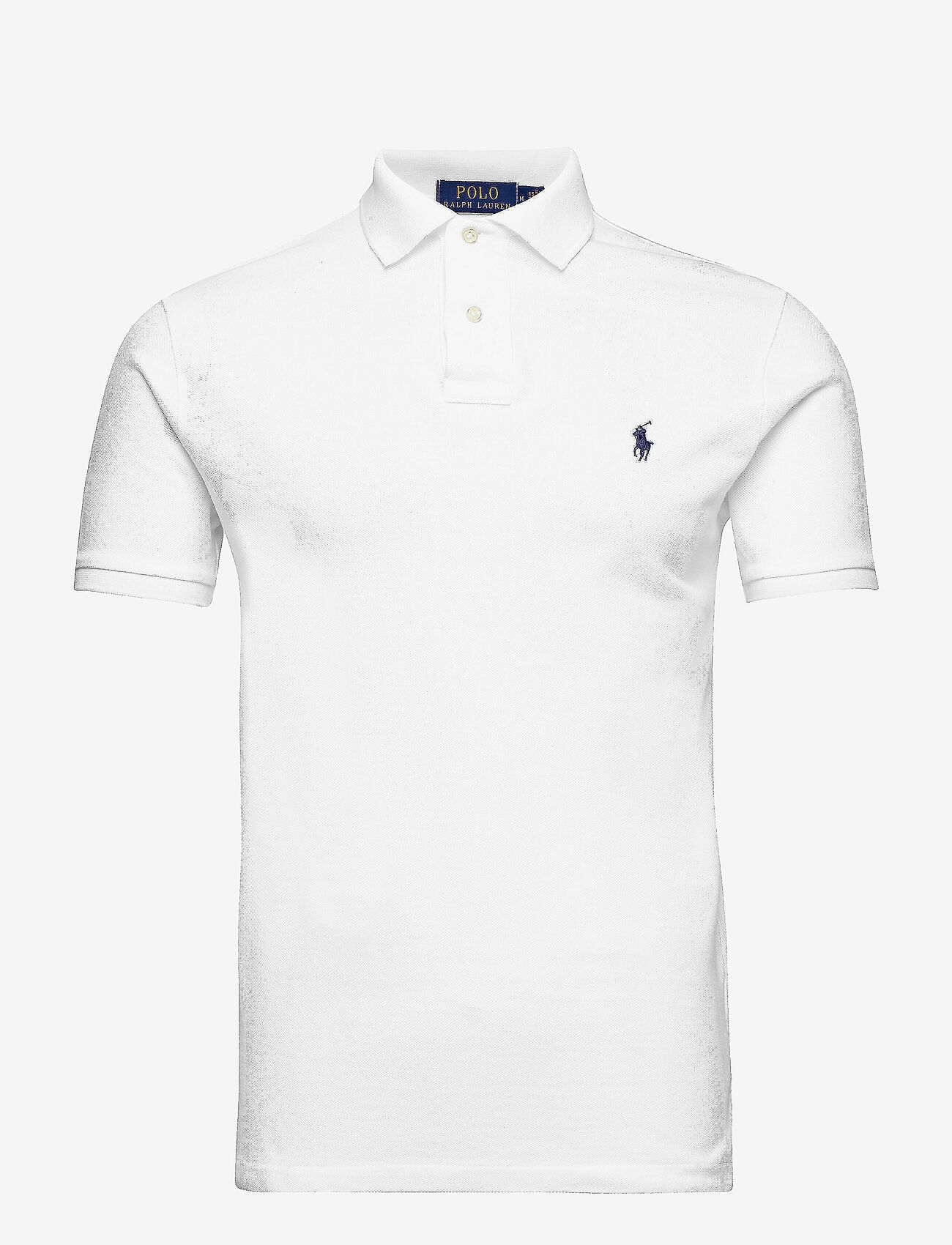 Polo Ralph Lauren - Slim Fit Mesh Polo Shirt - kortärmade pikéer - white - 1