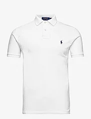 Polo Ralph Lauren - Slim Fit Mesh Polo Shirt - kortermede - white - 1