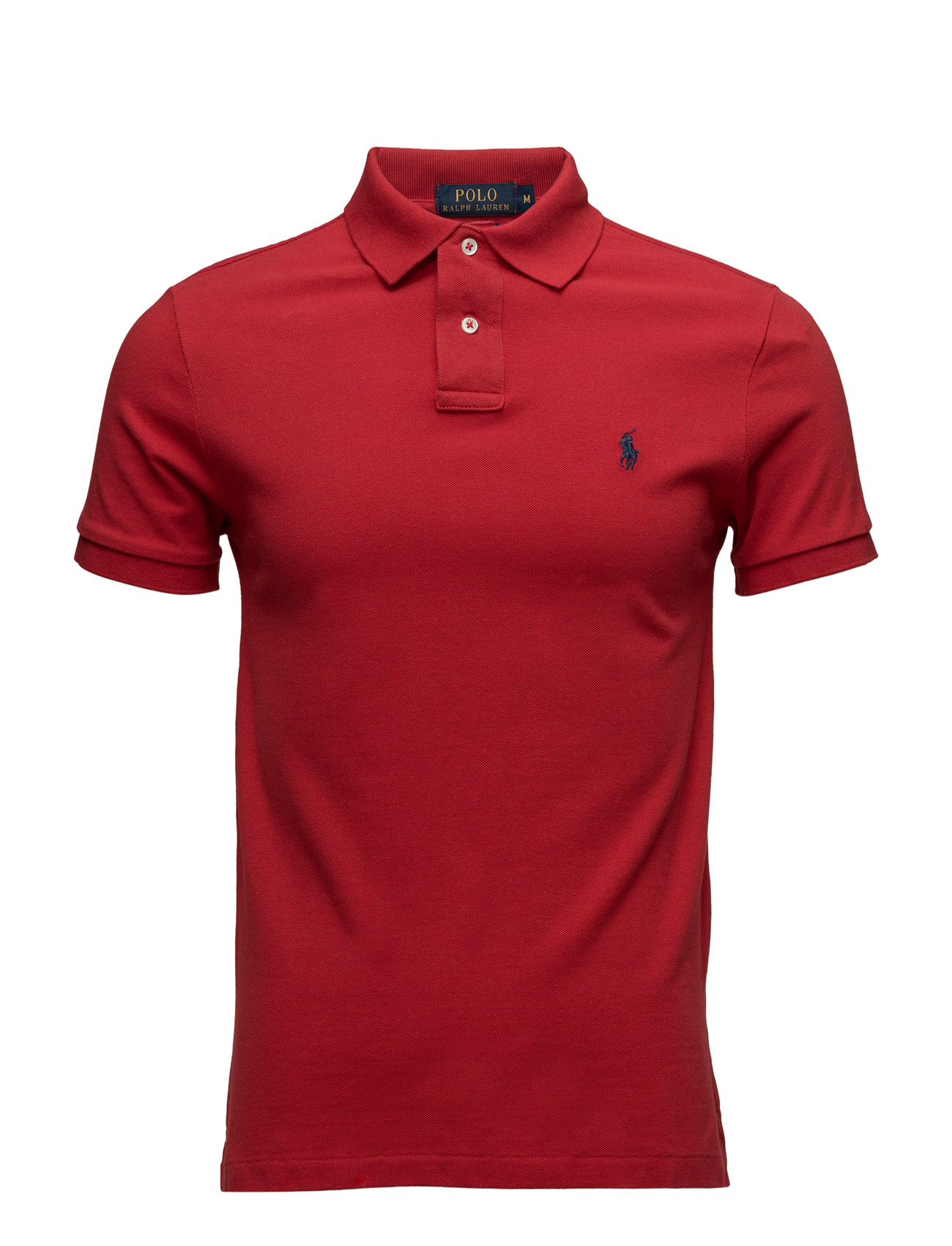 Polo Ralph Lauren - Slim Fit Mesh Polo Shirt - kurzärmelig - rl2000 red - 1