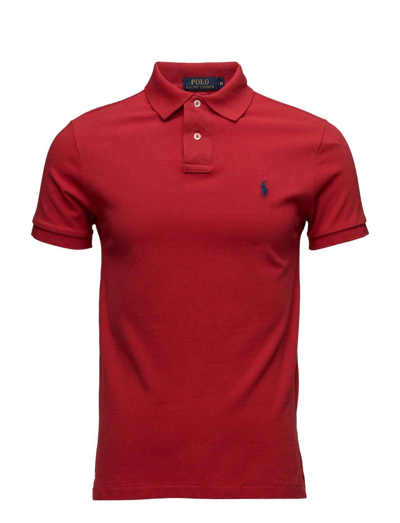 Slim Fit Mesh Polo Shirt - RL2000 RED