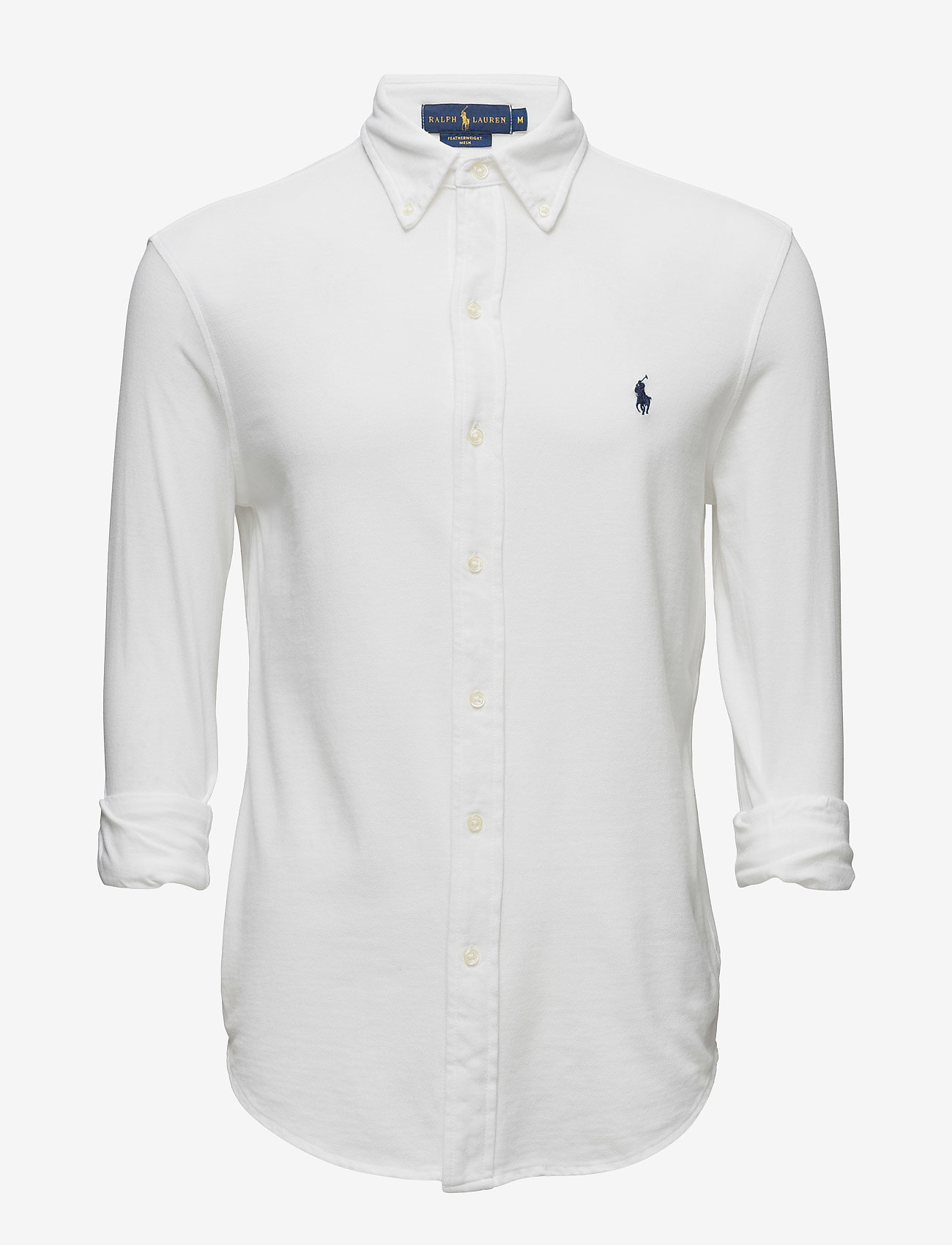 Polo Ralph Lauren - Featherweight Mesh Shirt - oxfordi särgid - white - 2
