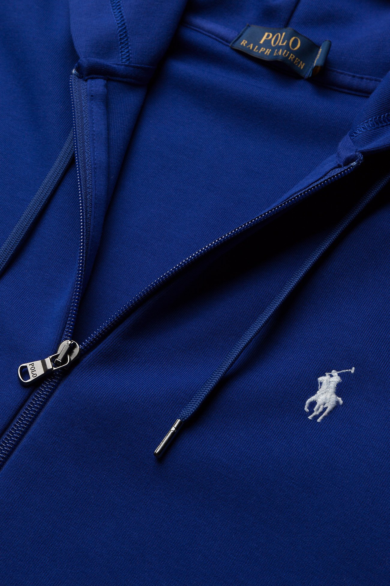 Polo Ralph Lauren - Double-Knit Full-Zip Hoodie - heritage royal - 3