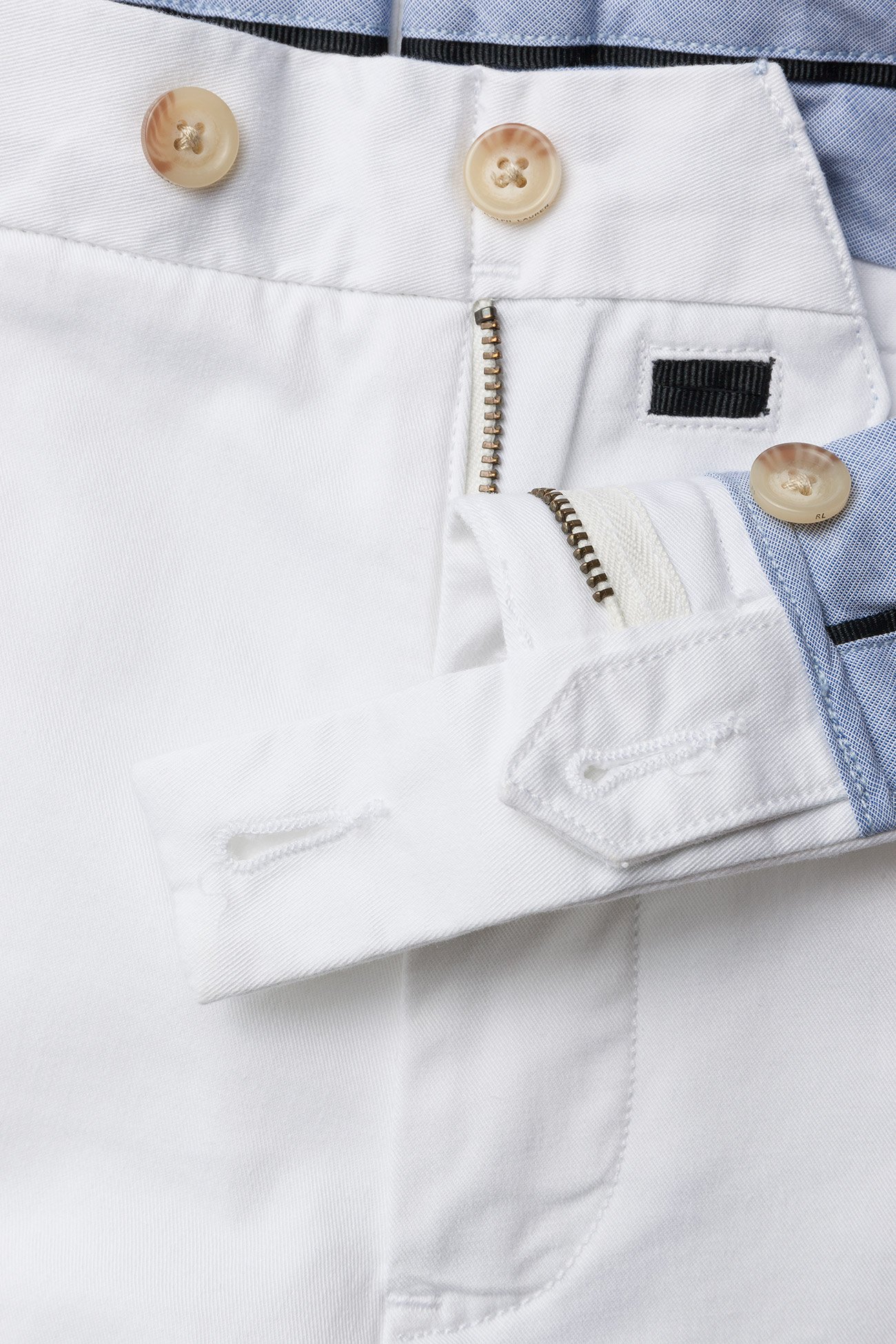 Polo Ralph Lauren - Stretch Slim Fit Chino Short - white - 3