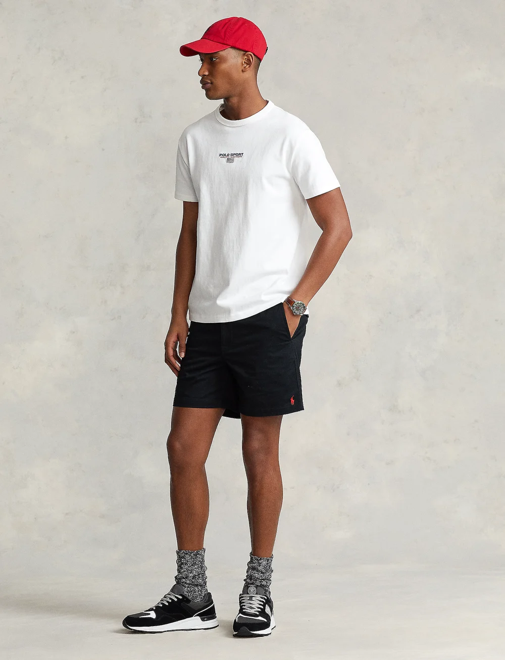 Polo Ralph Lauren - 6-Inch Polo Prepster Stretch Chino Short - chinos shorts - polo black - 0