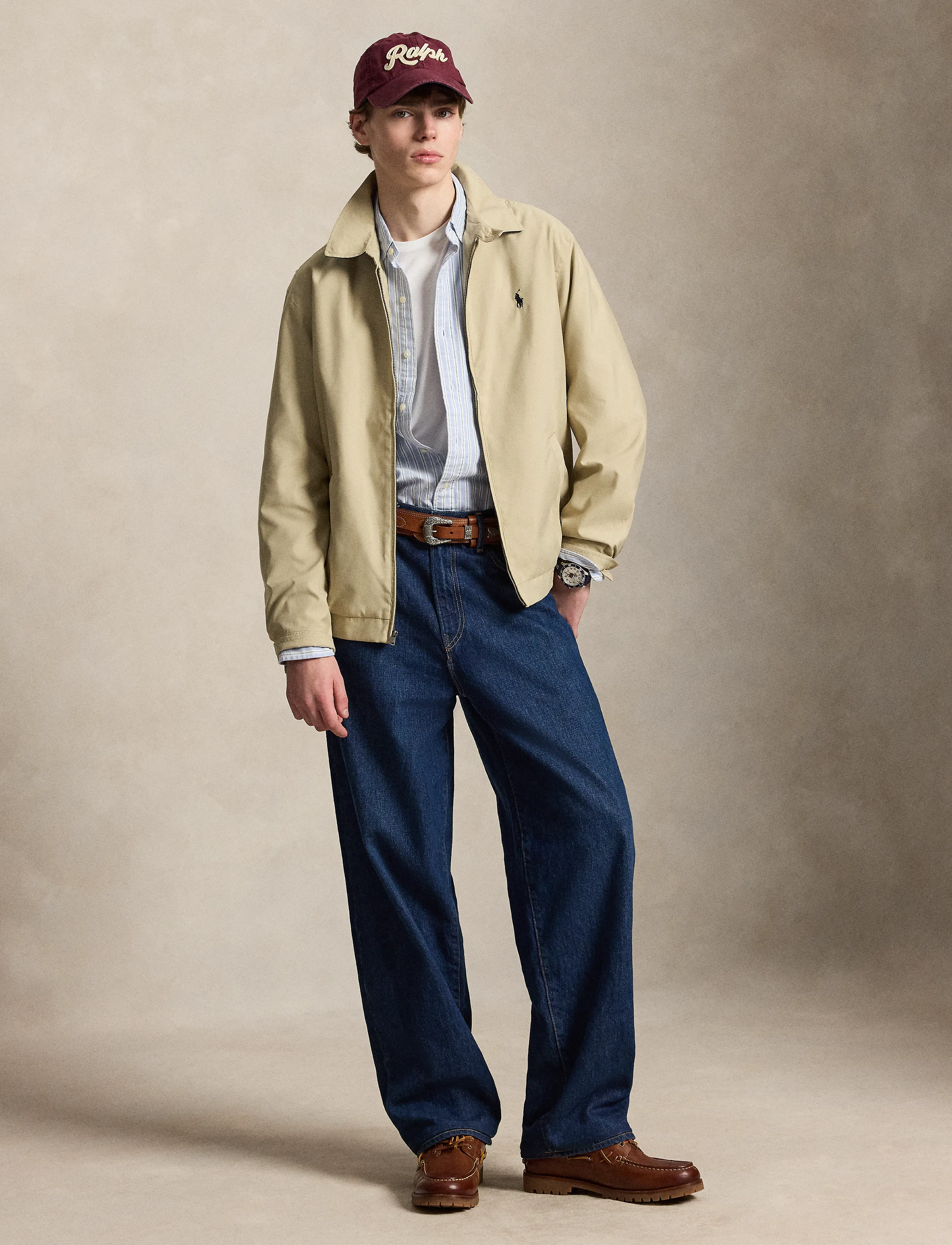 Polo Ralph Lauren - Bi-Swing Jacket - lendurijakid - khaki uniform - 4