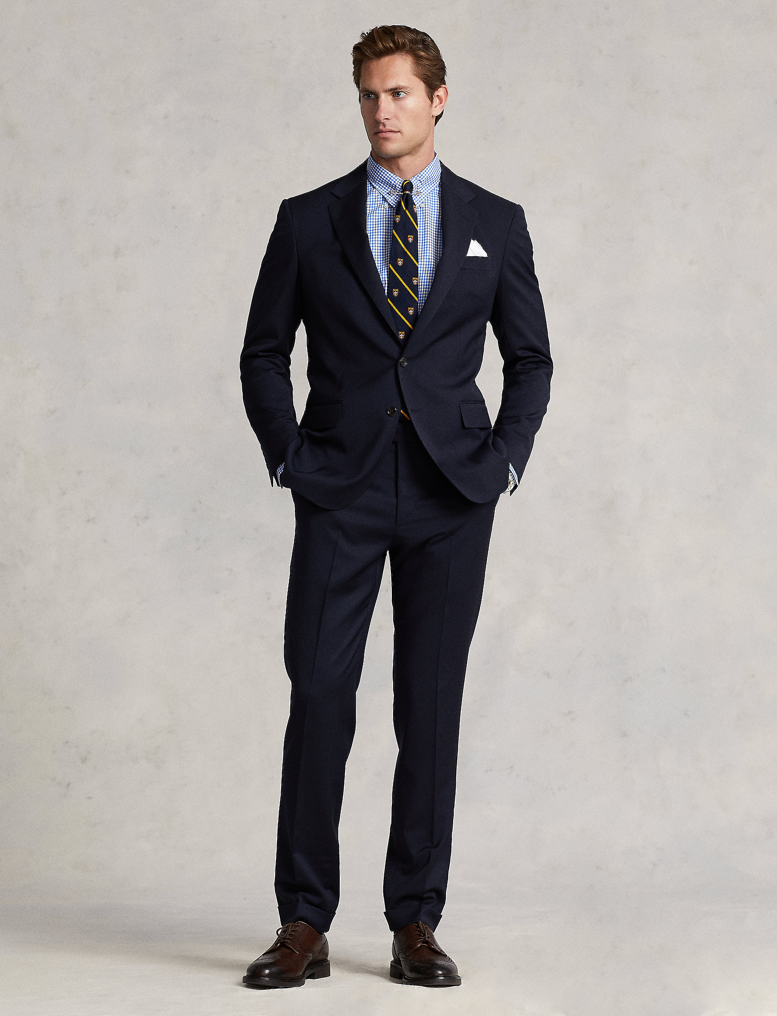 Polo Ralph Lauren Polo Tailored Wool Twill Suit - Preppy - CLASSIC NAVY / blue