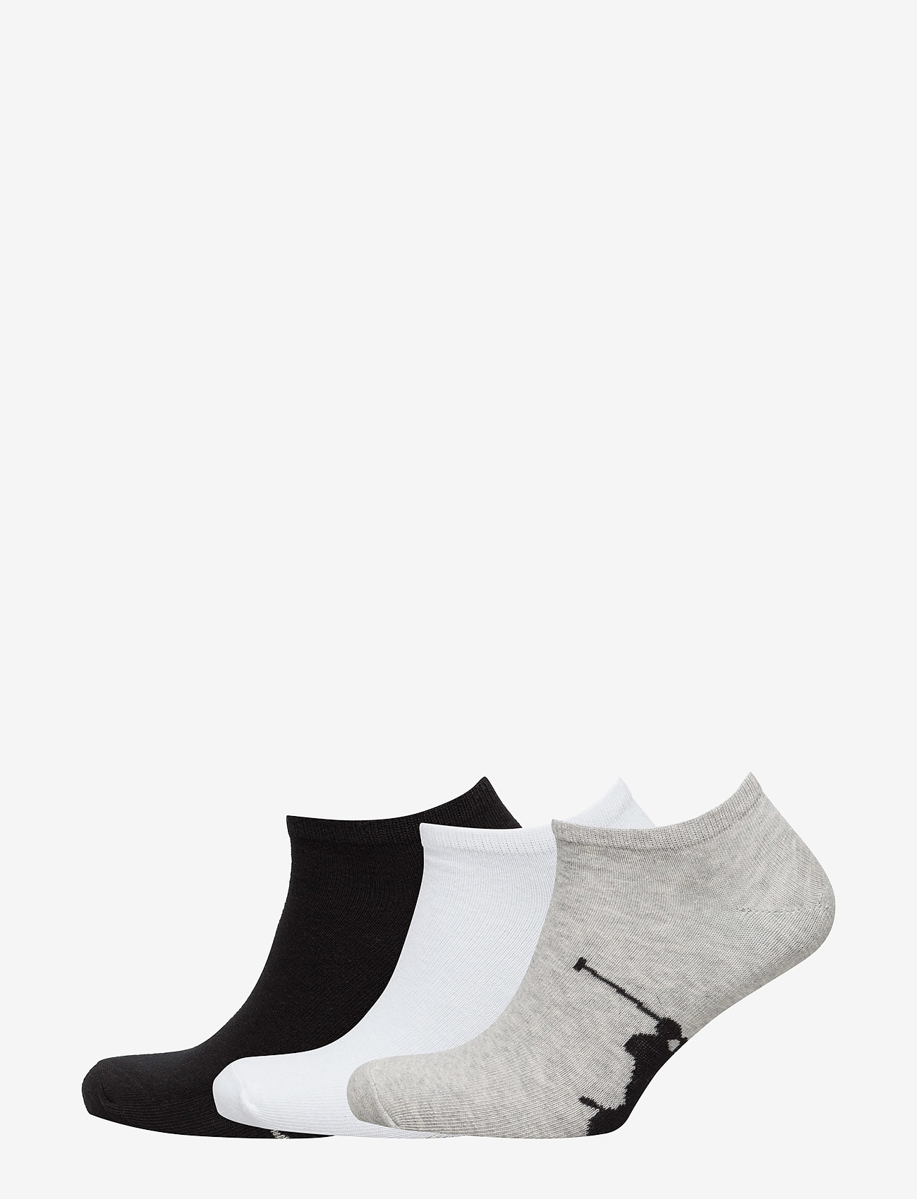 Polo Ralph Lauren - 3PK BIG PP SOLE - black assorted - 0