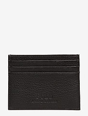 Polo Ralph Lauren - Pebble Leather Card Case - black - 1