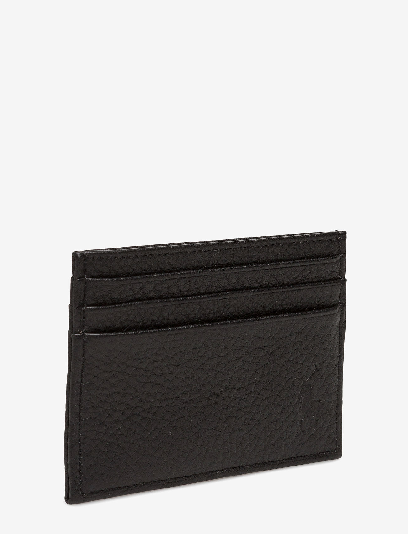 Polo Ralph Lauren - Pebble Leather Card Case - black - 2