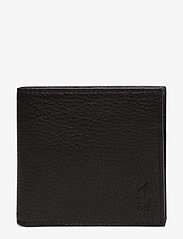 Leather Billfold Wallet - BLACK