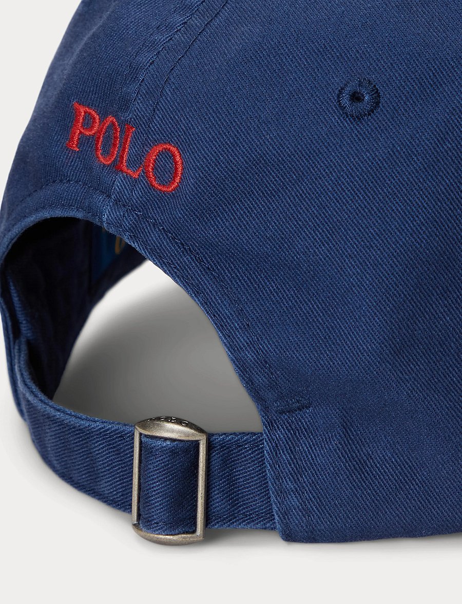 Polo Ralph Lauren - The Iconic Cotton Chino Ball Cap - caps - newport navy/ rl2 - 2