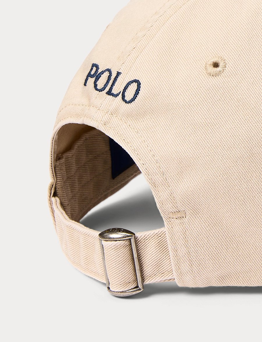 Polo Ralph Lauren - The Iconic Cotton Chino Ball Cap - caps - nubuck/relay bl - 2