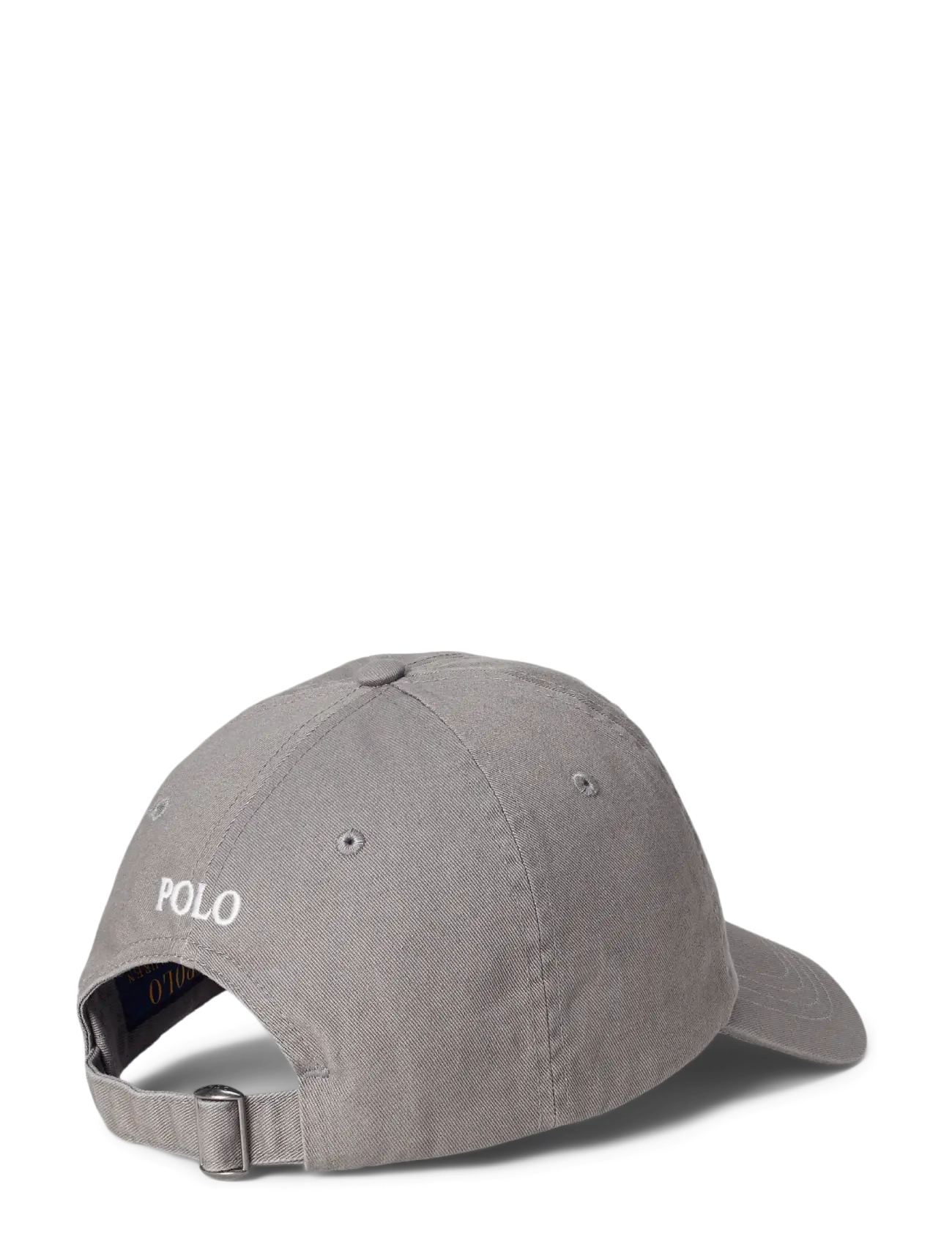 Polo Ralph Lauren - The Iconic Cotton Chino Ball Cap - mütsid ja nokkmütsid - perfect grey/whit - 1
