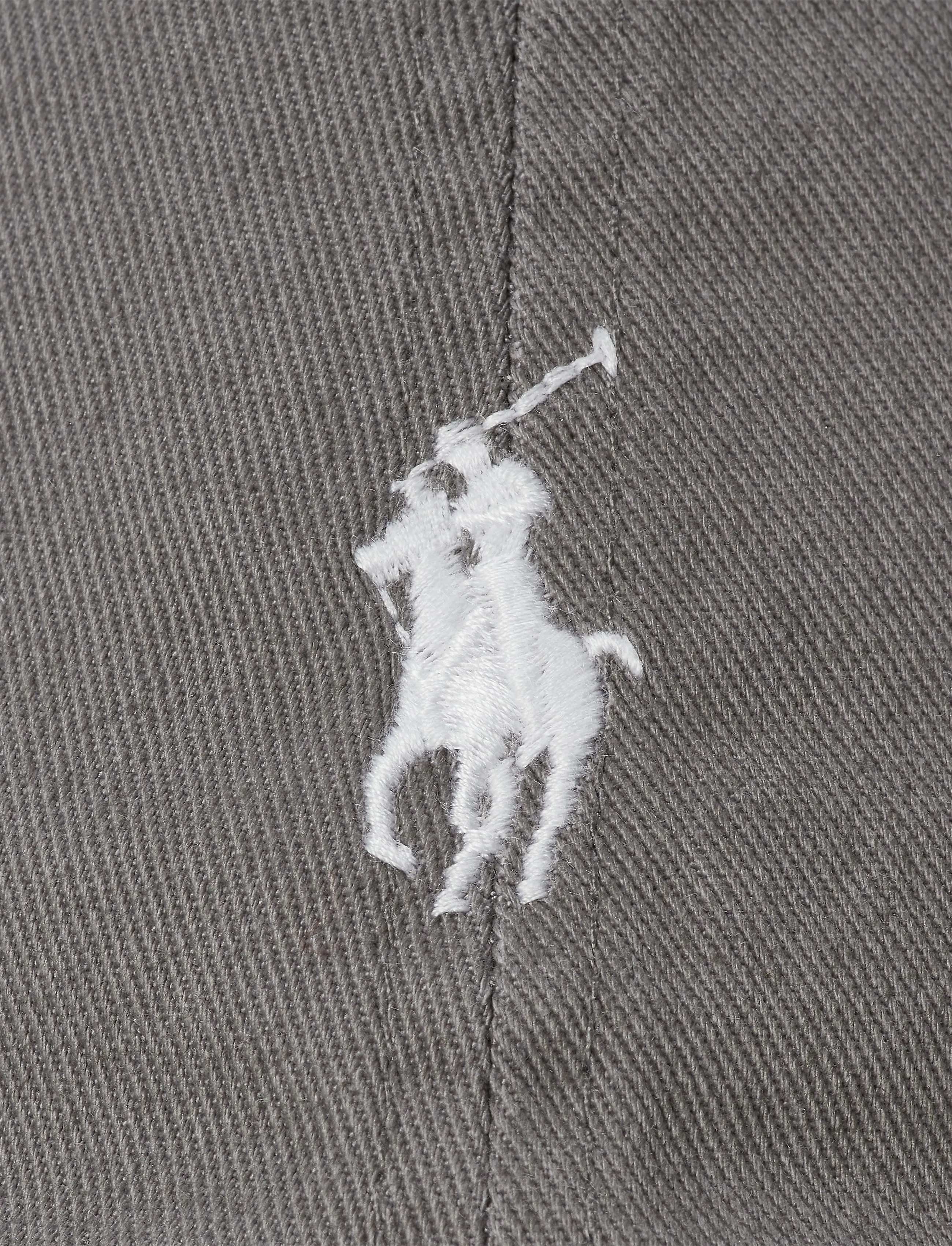 Polo Ralph Lauren - The Iconic Cotton Chino Ball Cap - kappen - perfect grey/whit - 2
