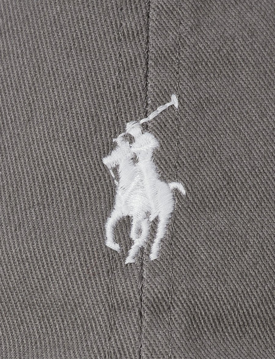 Polo Ralph Lauren - The Iconic Cotton Chino Ball Cap - mütsid ja nokkmütsid - perfect grey/whit - 2