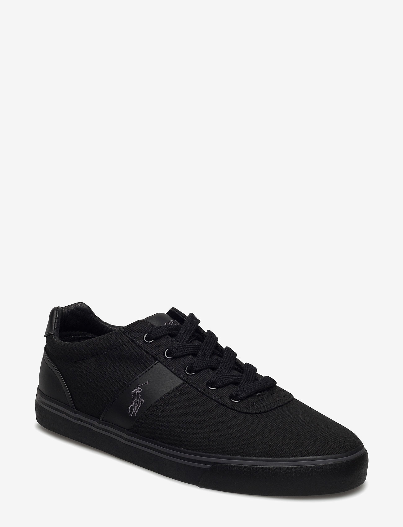 Polo Ralph Lauren - Hanford Canvas Sneaker - black/char/bck - 0