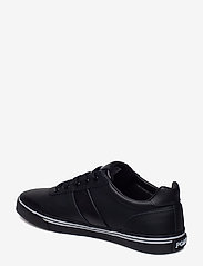 Polo Ralph Lauren - Hanford Leather Trainer - låga sneakers - black/black - 2