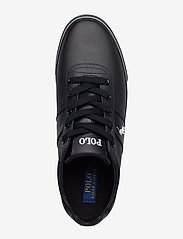 Polo Ralph Lauren - Hanford Leather Trainer - låga sneakers - black/black - 3