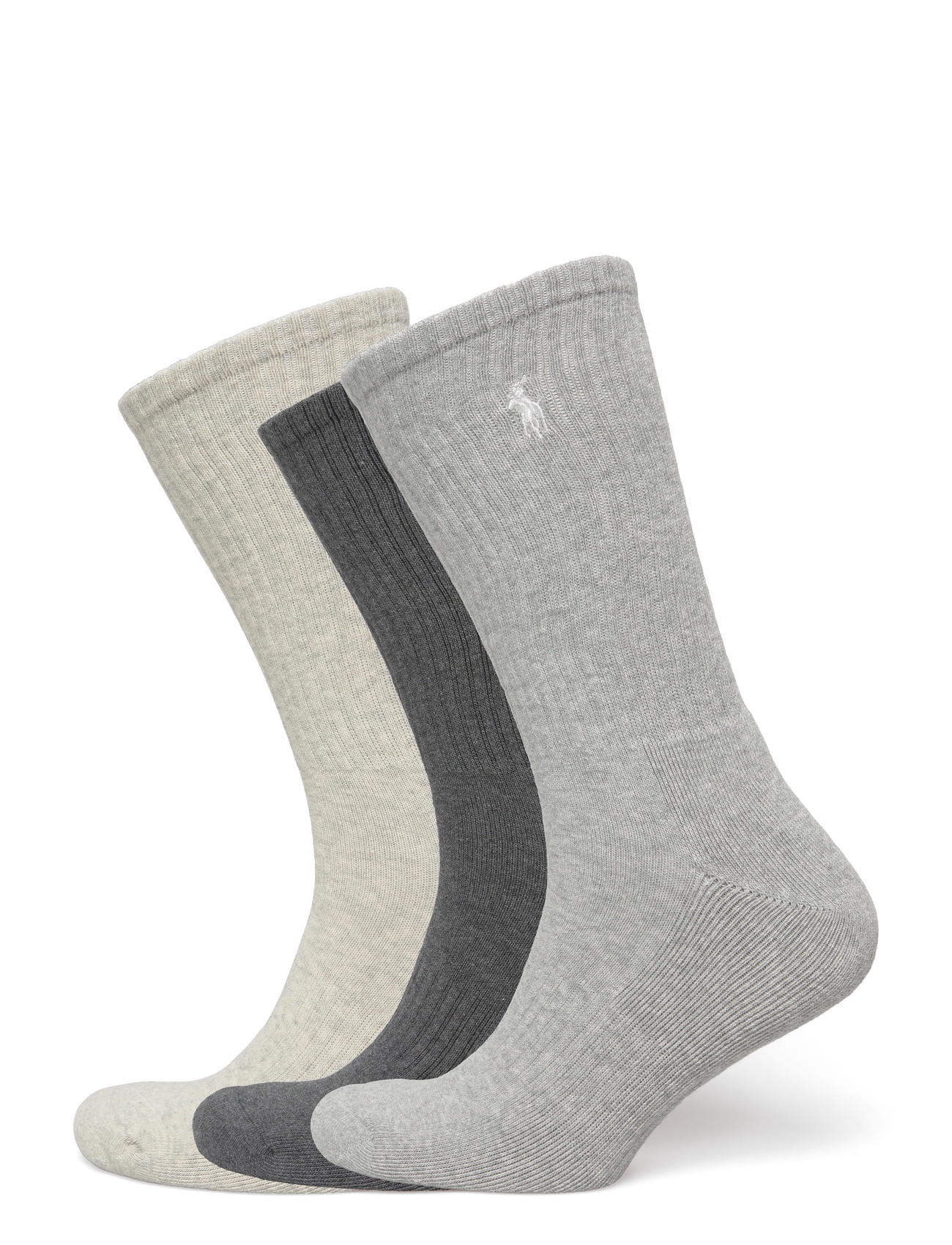 Polo Ralph Lauren Cotton-Blend Crew Sock 3-Pack - - ONE SIZE 1