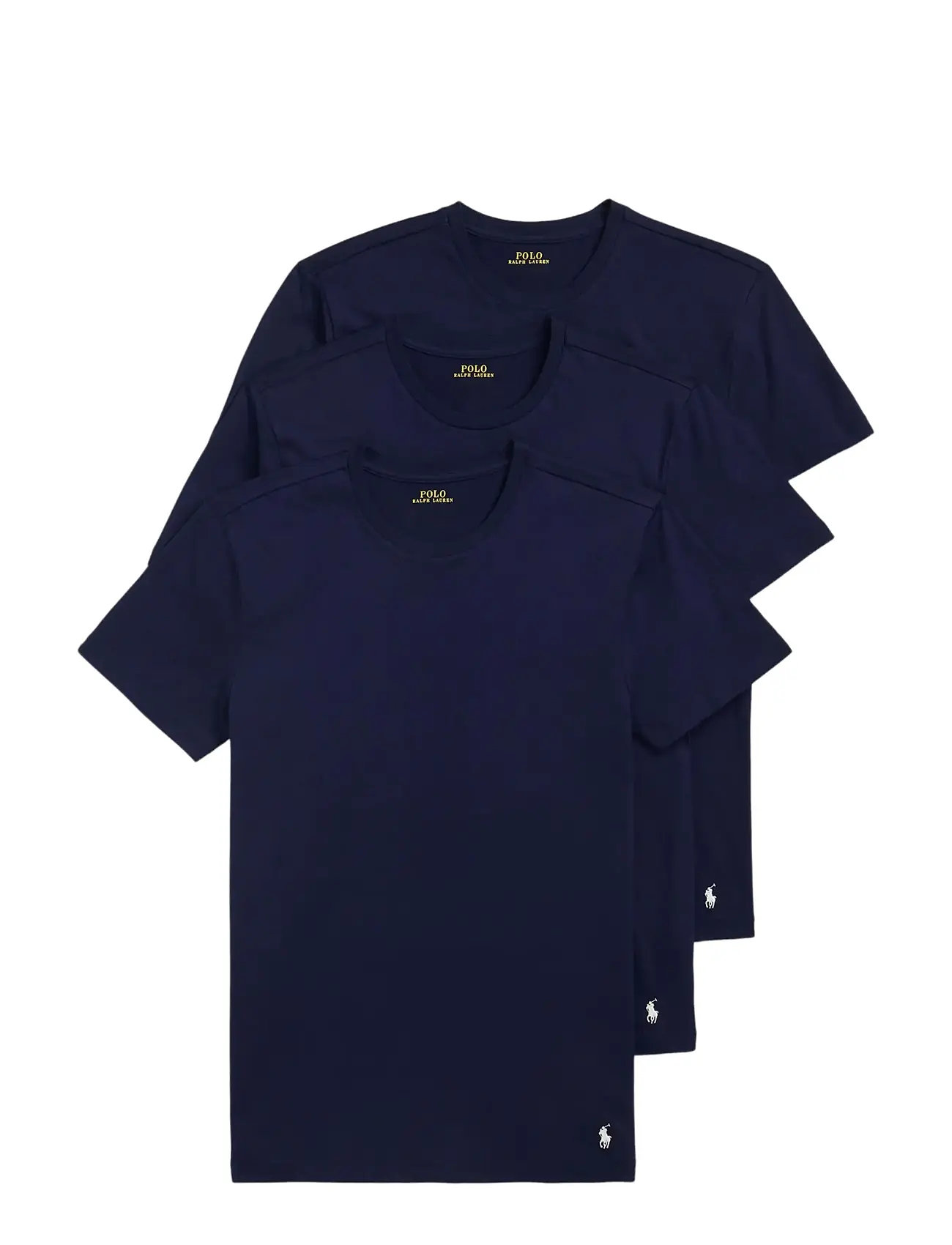 Polo Ralph Lauren Slim Crewneck 3-Pack - - S 1