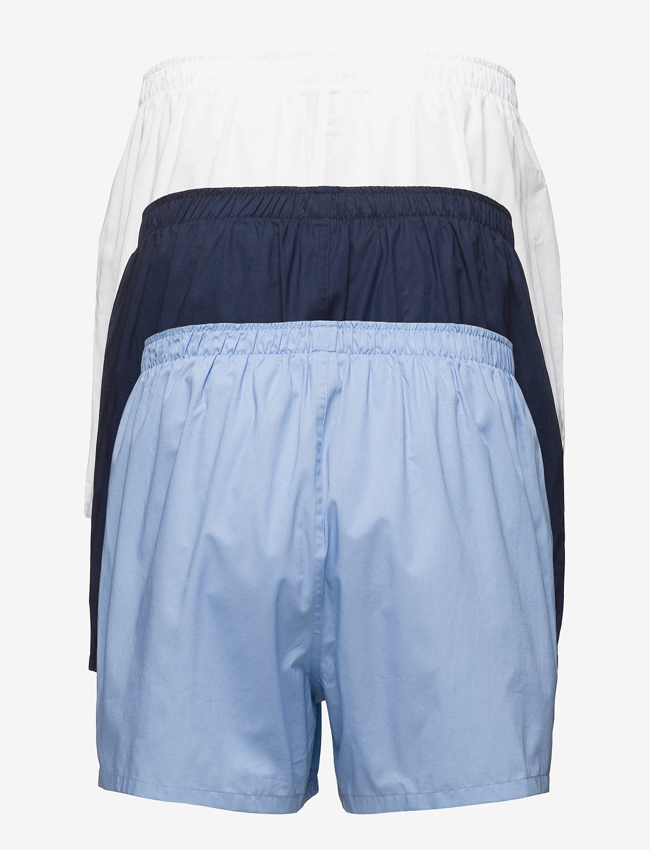 Polo Ralph Lauren Underwear - Cotton Boxer 3-Pack - aluspükste mitmikpakk - wh/blue/nvy - 1