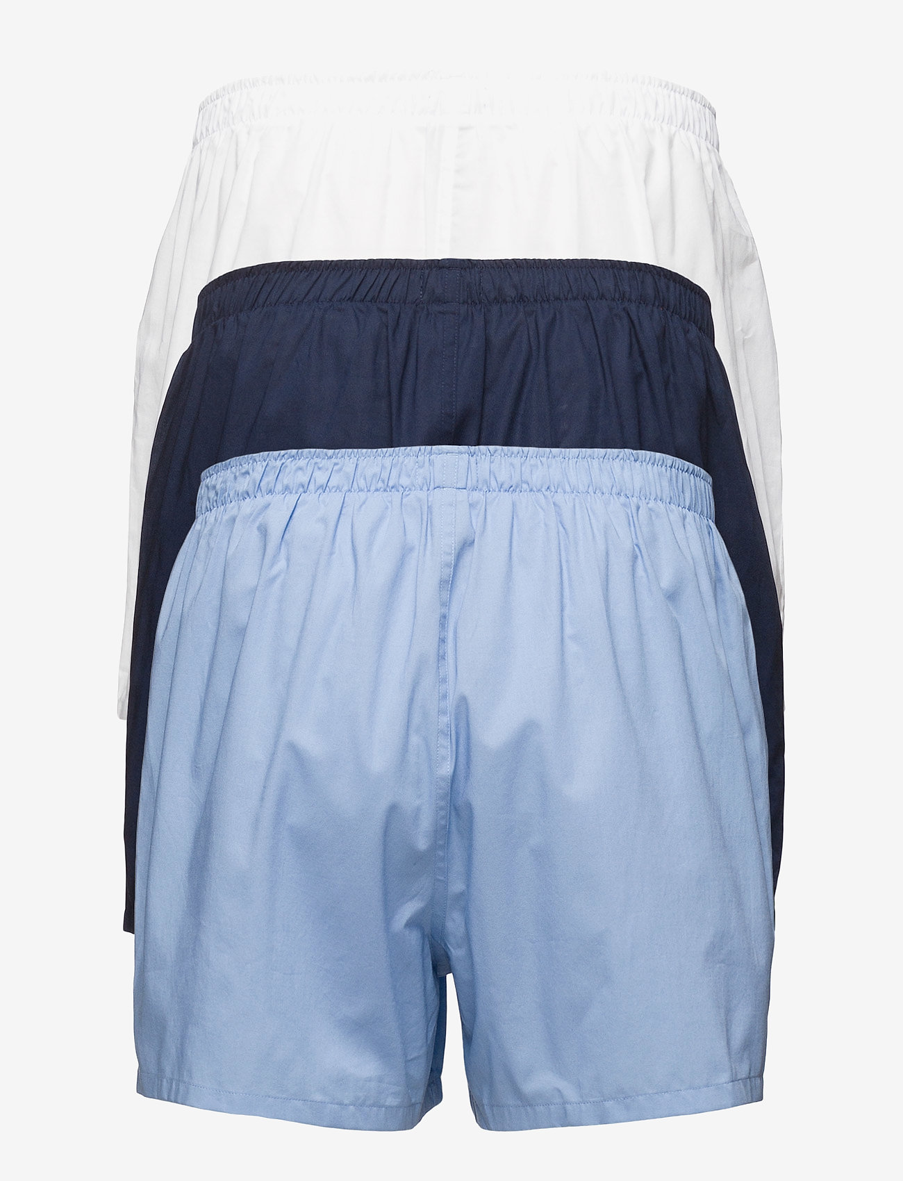 Polo Ralph Lauren - Cotton Boxer 3-Pack - boxershorts - wh/blue/nvy - 1