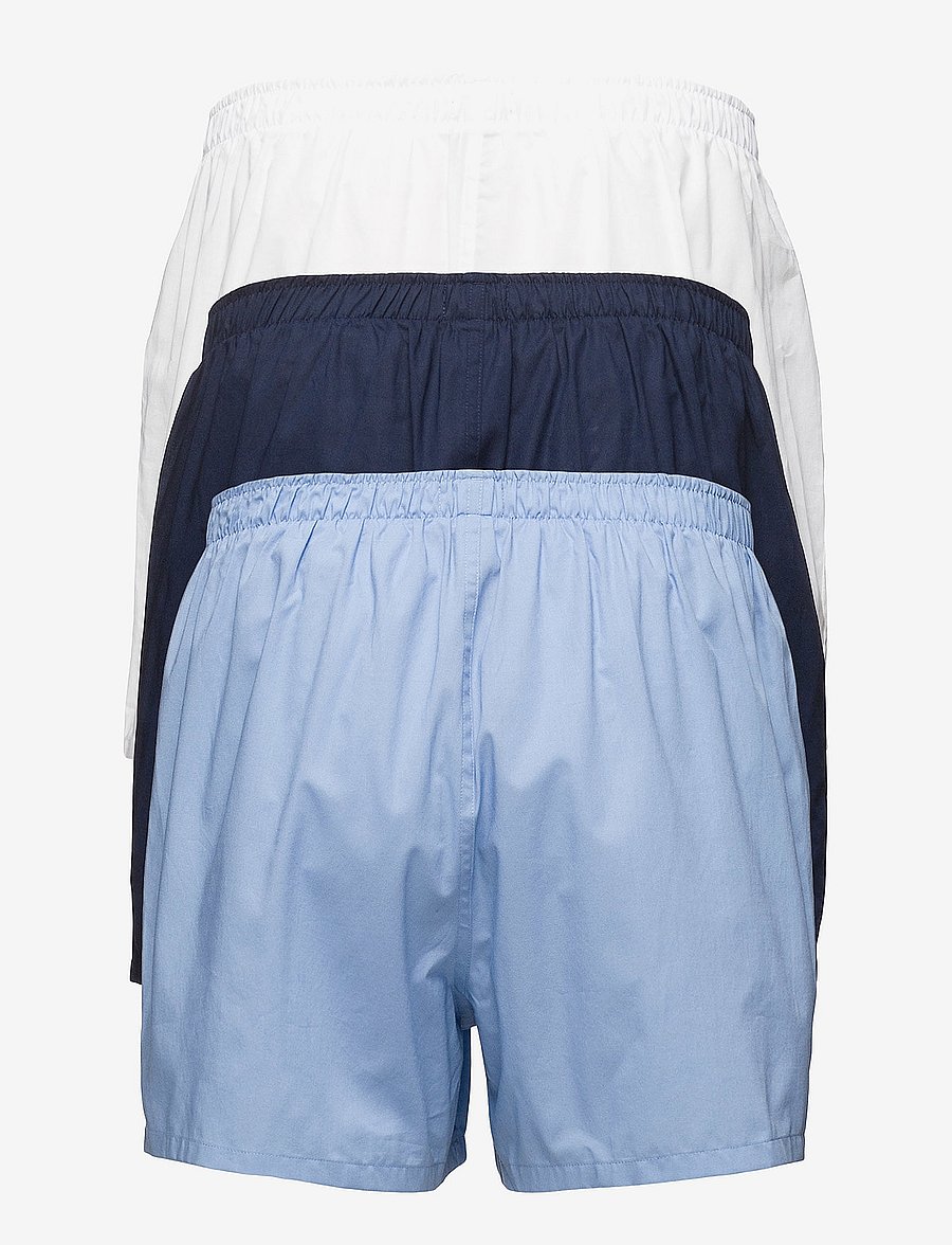 Polo Ralph Lauren - Cotton Boxer 3-Pack - unterhosen im multipack - wh/blue/nvy - 2