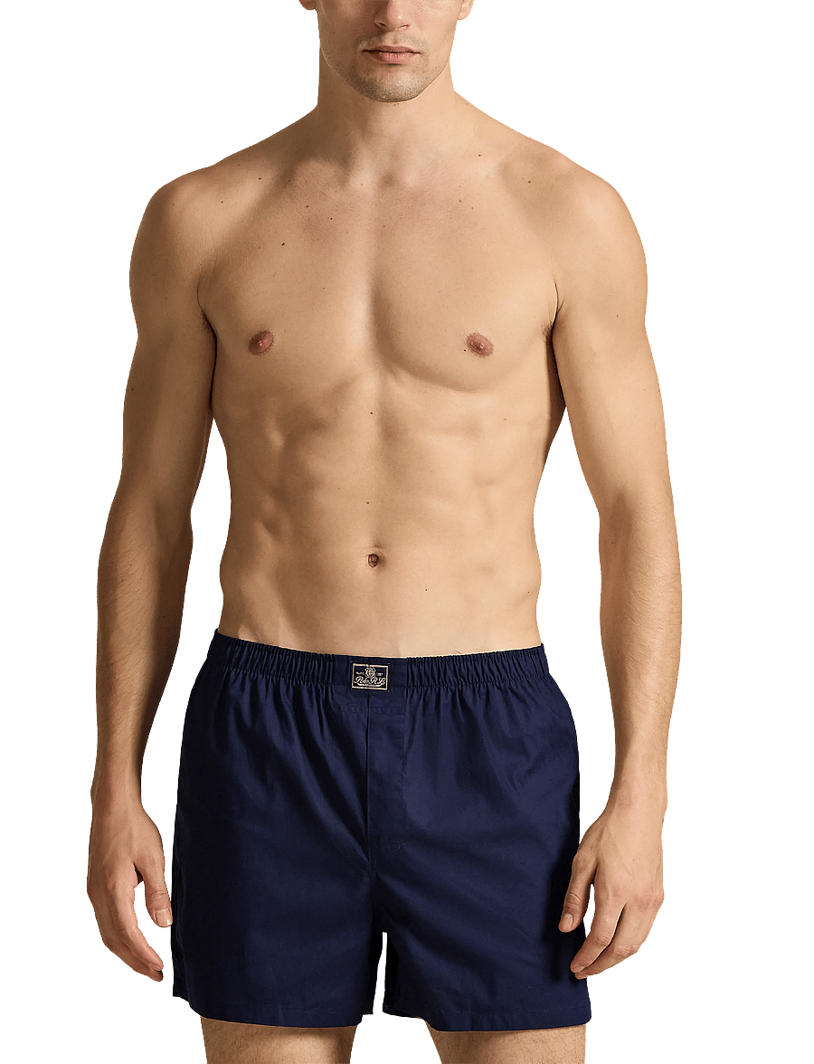 Polo Ralph Lauren - Cotton Boxer 3-Pack - unterhosen im multipack - wh/blue/nvy - 4