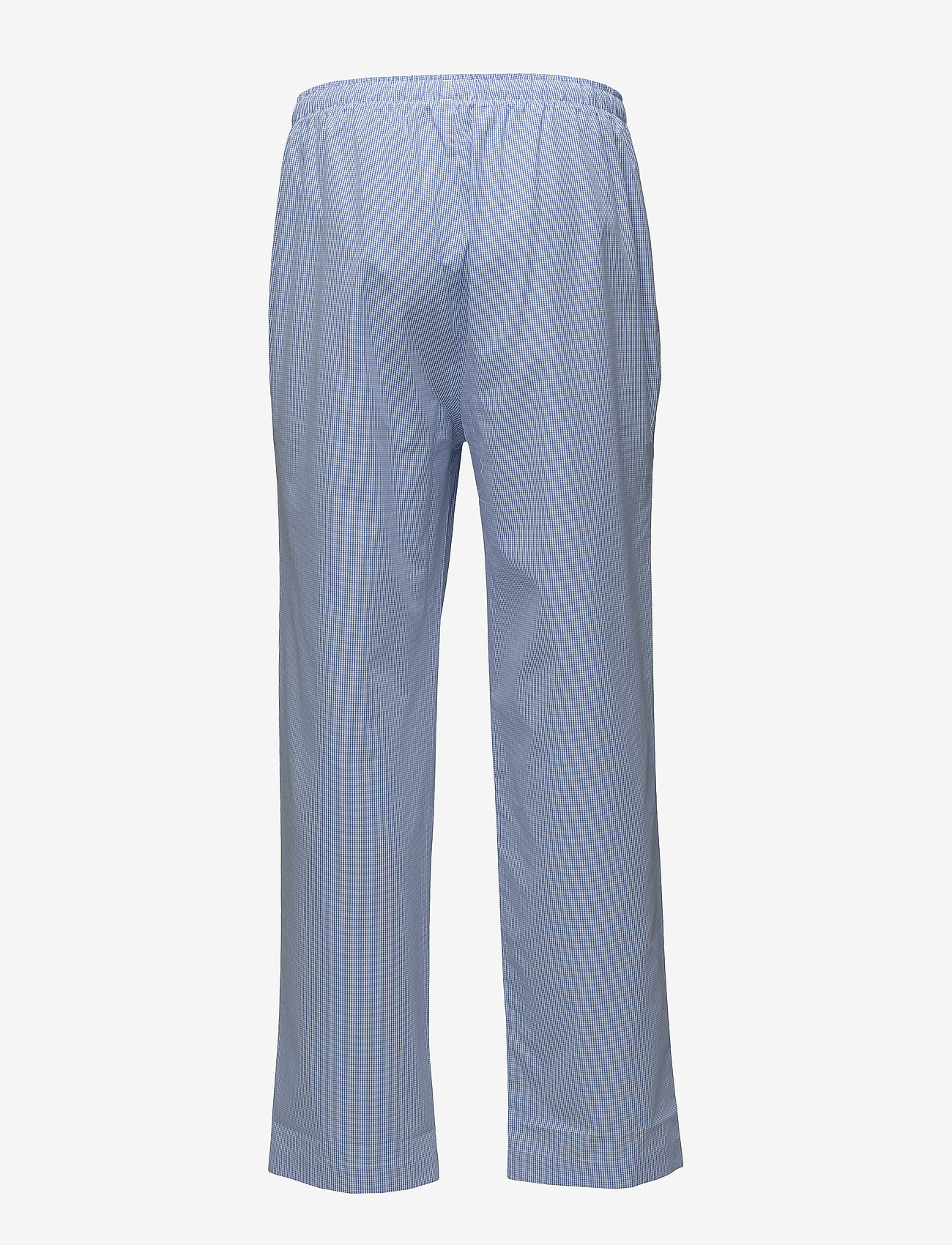 Polo Ralph Lauren - Gingham Cotton Sleep Pant - natbukser - lt blue mini gi - 1