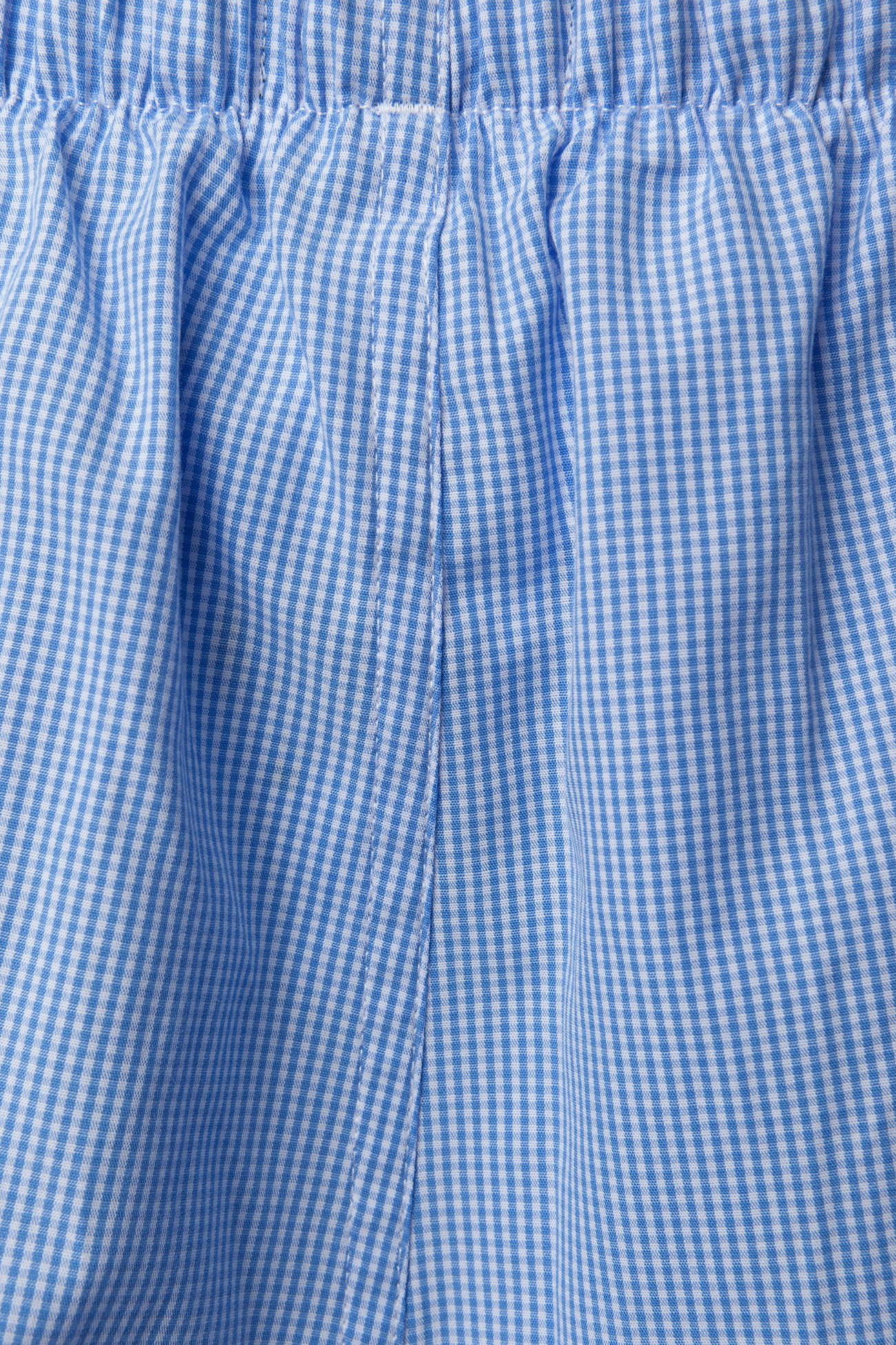 Polo Ralph Lauren - Gingham Cotton Sleep Pant - natbukser - lt blue mini gi - 5