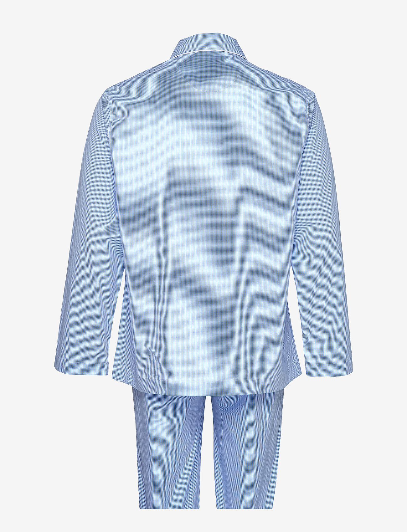 Polo Ralph Lauren Underwear - Gingham Poplin Long Sleep Set - pidžaamakomplekt - lt blue mini gi - 1