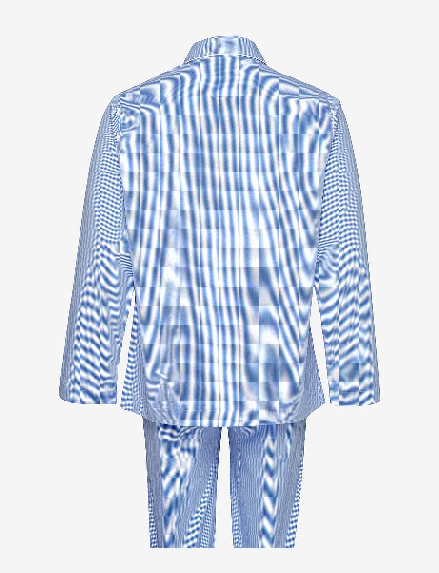Polo Ralph Lauren - Gingham Poplin Long Sleep Set - pyjamasets - lt blue mini gi - 2