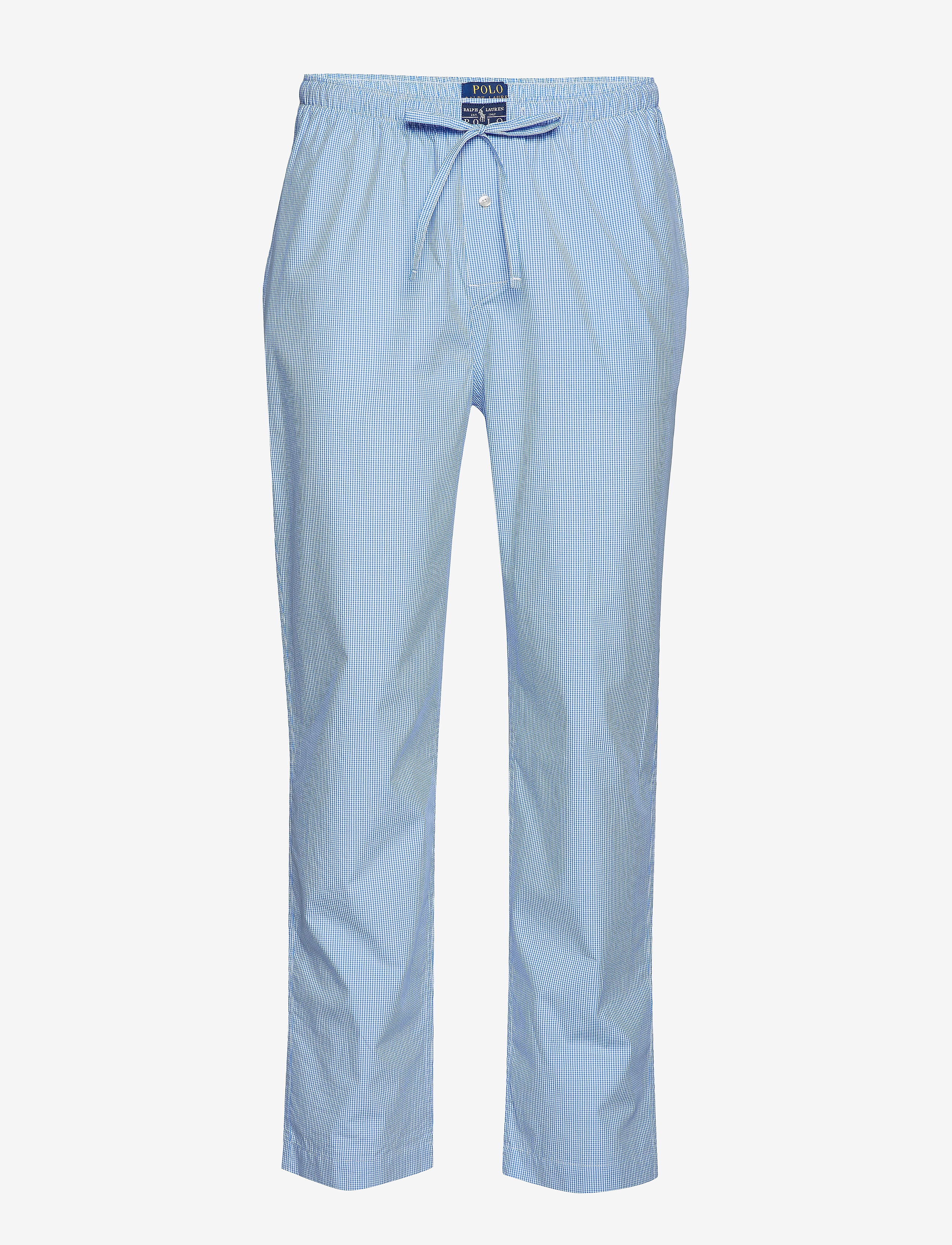 Polo Ralph Lauren - Gingham Poplin Long Sleep Set - pyjamasets - lt blue mini gi - 3