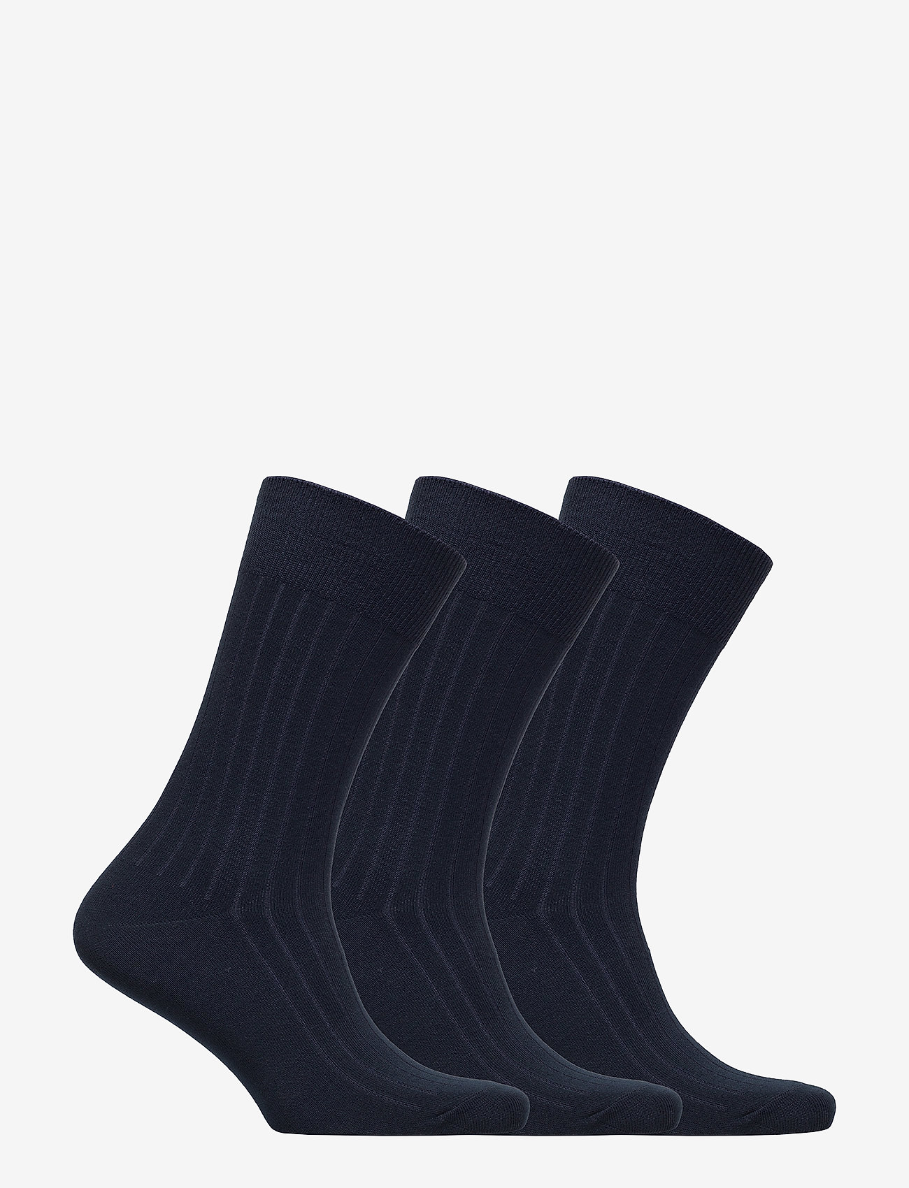 Polo Ralph Lauren - Ribbed Crew Sock 3-Pack - crew-socken - navy - 1