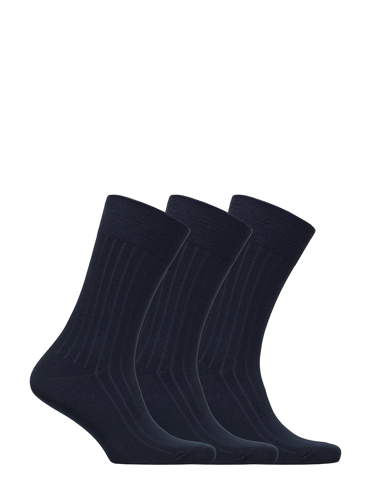 Polo Ralph Lauren - Ribbed Crew Sock 3-Pack - crew socks - navy - 1