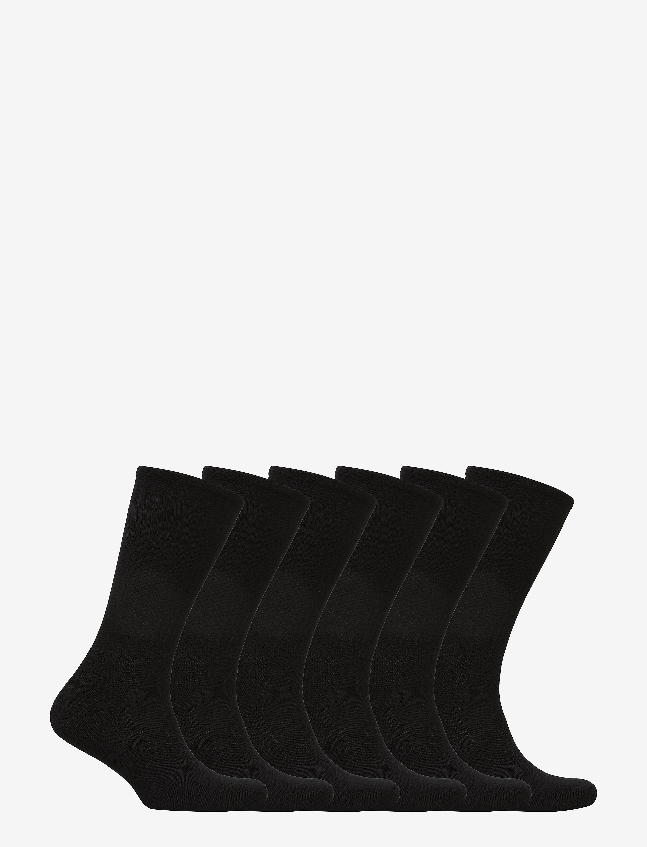 Polo Ralph Lauren - Cotton-Blend Crew Sock 6-Pack - treningssokker - black - 1