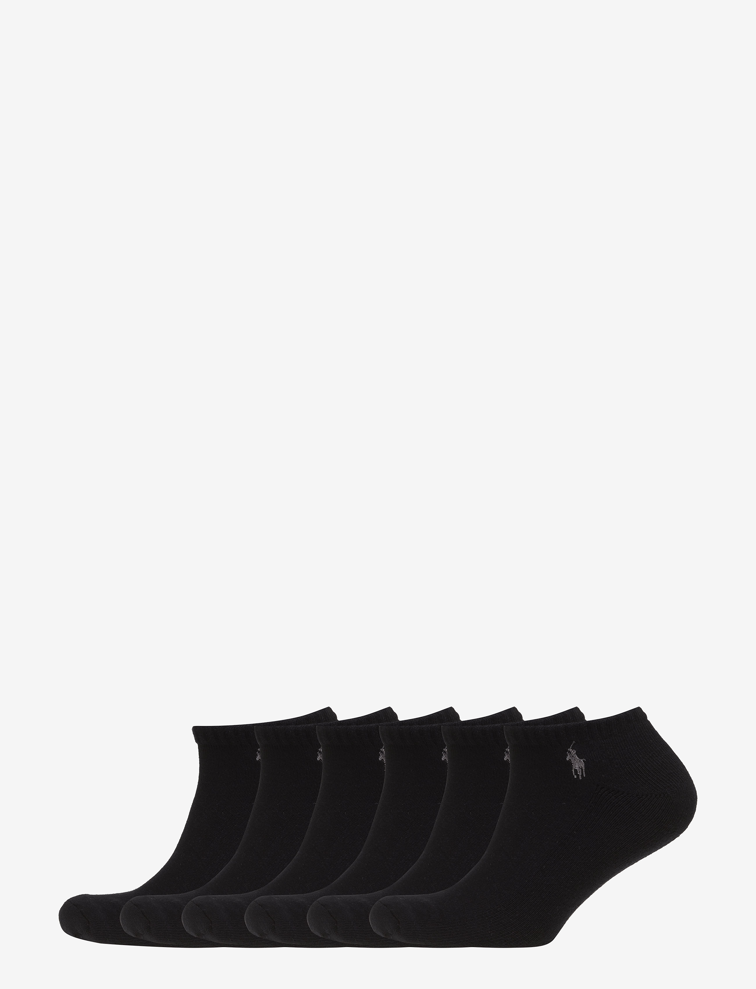 Polo Ralph Lauren Cushioned Low-Cut-Sock 6-Pack - Multipaka apakšveļa - BLACK / black