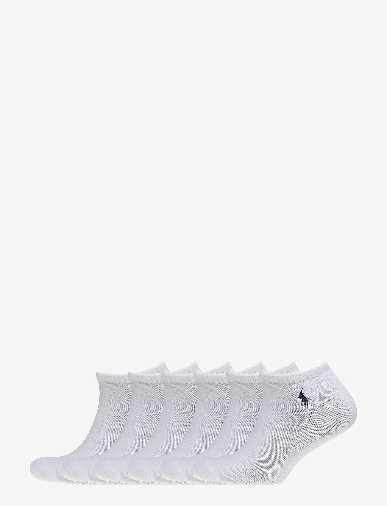 Polo Ralph Lauren - Cushioned Low-Cut-Sock 6-Pack - skarpetki w wielopaku - white - 0