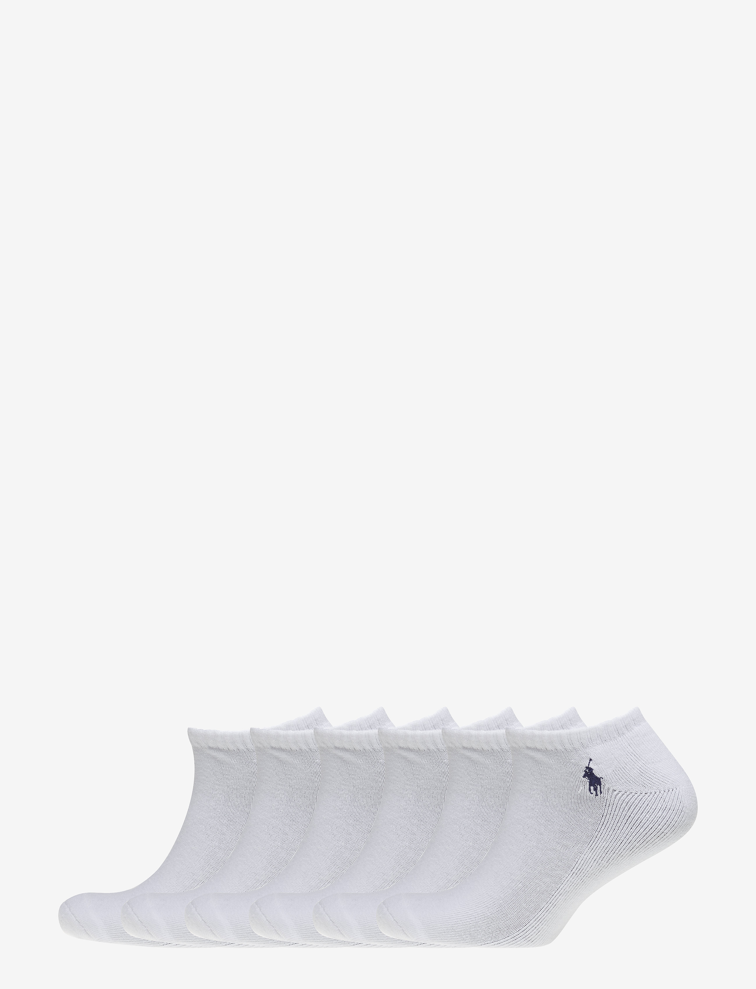 Polo Ralph Lauren Cushioned Low-Cut-Sock 6-Pack - Aluspesu - WHITE / white