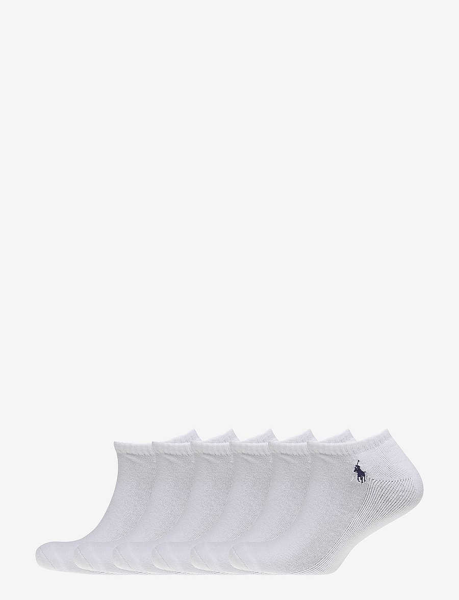 Polo Ralph Lauren - Cushioned Low-Cut-Sock 6-Pack - multipack sokken - white - 0