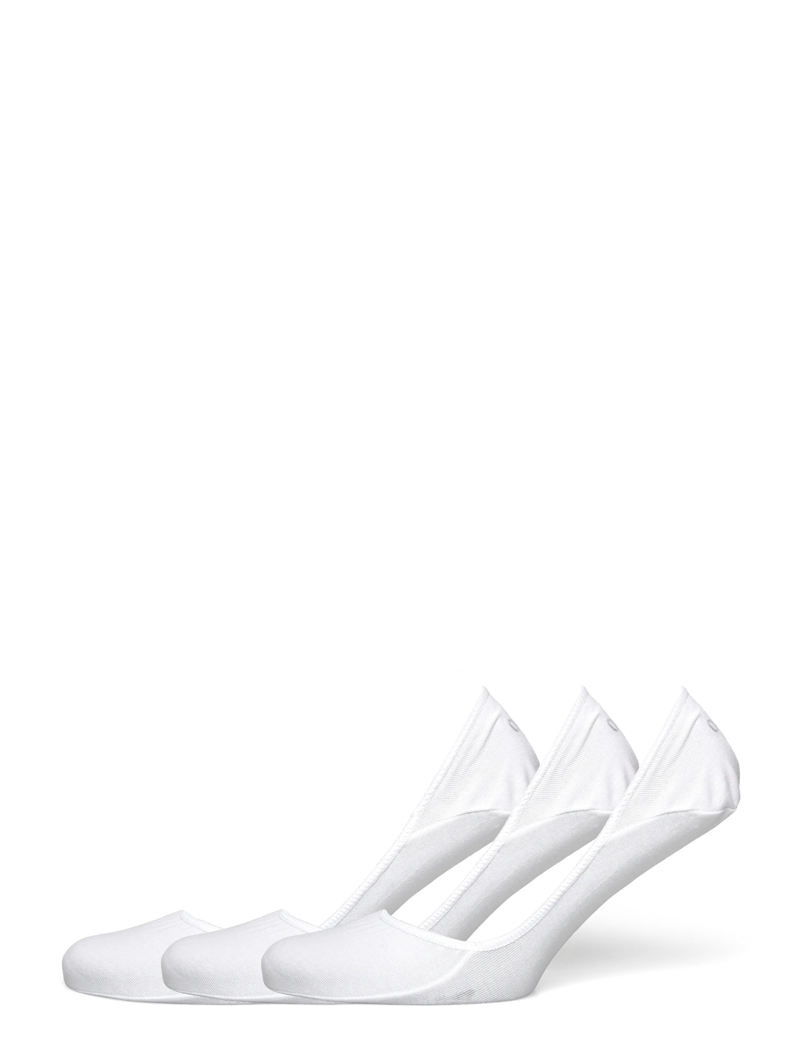 Polo Ralph Lauren No-Show Dress Sock 3-Pack - Strømper - WHITE / white