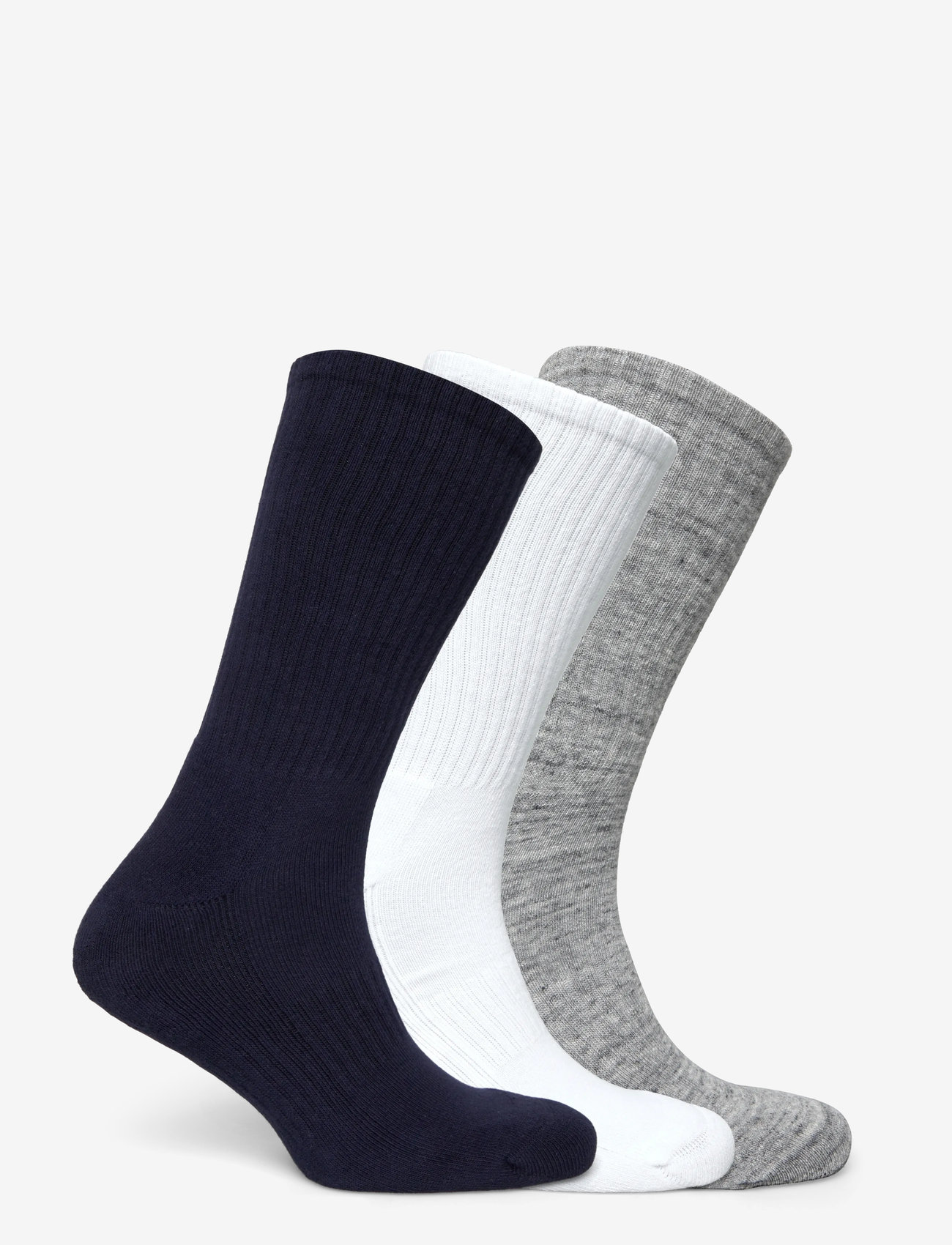 Polo Ralph Lauren - Big Pony Crew Sock 3-Pack - socken im multipack - navy/white/grey 4 - 1