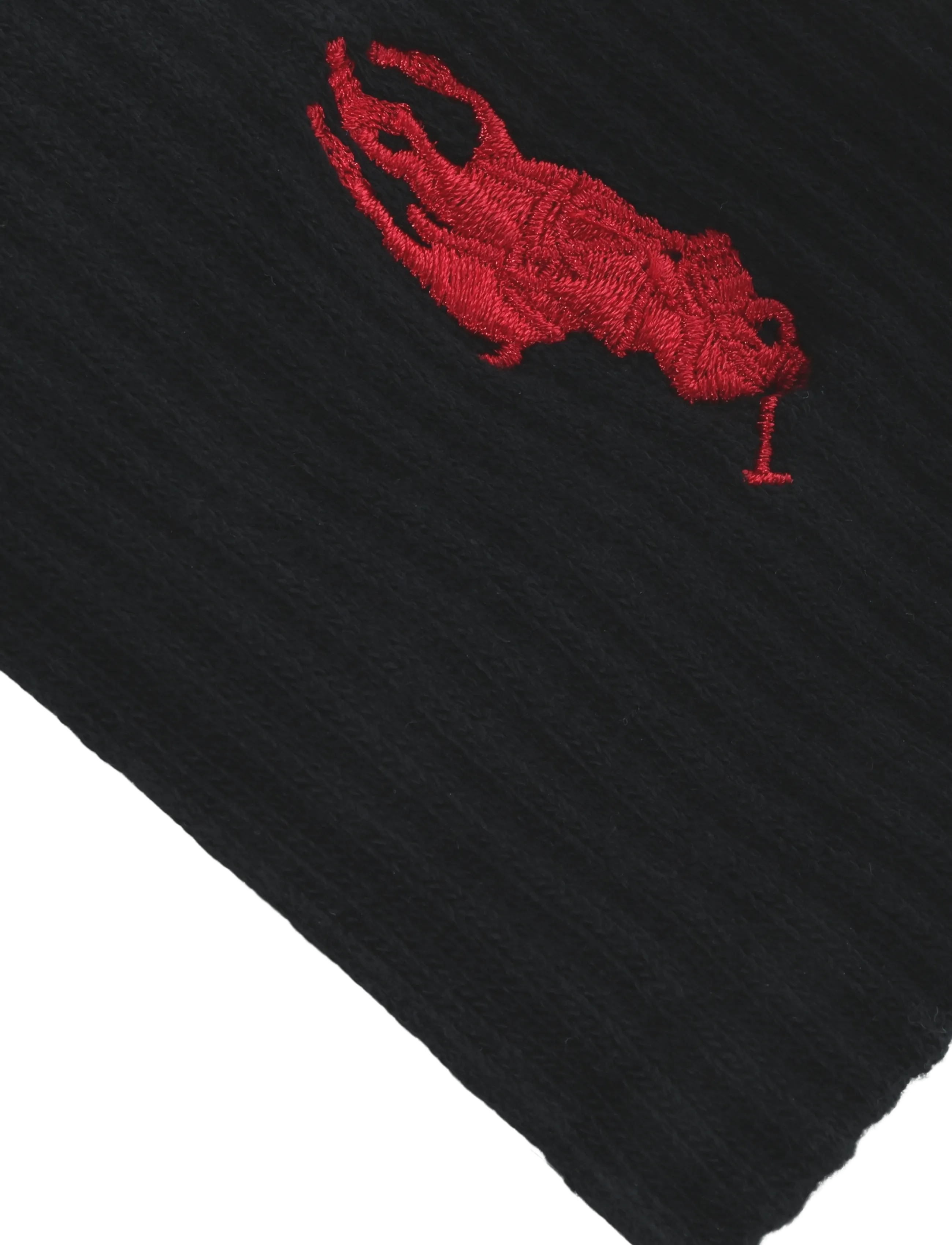 Polo Ralph Lauren - COTTON-EMBROIDBIGPP-CRW-3PK - tennissocken - black - 2