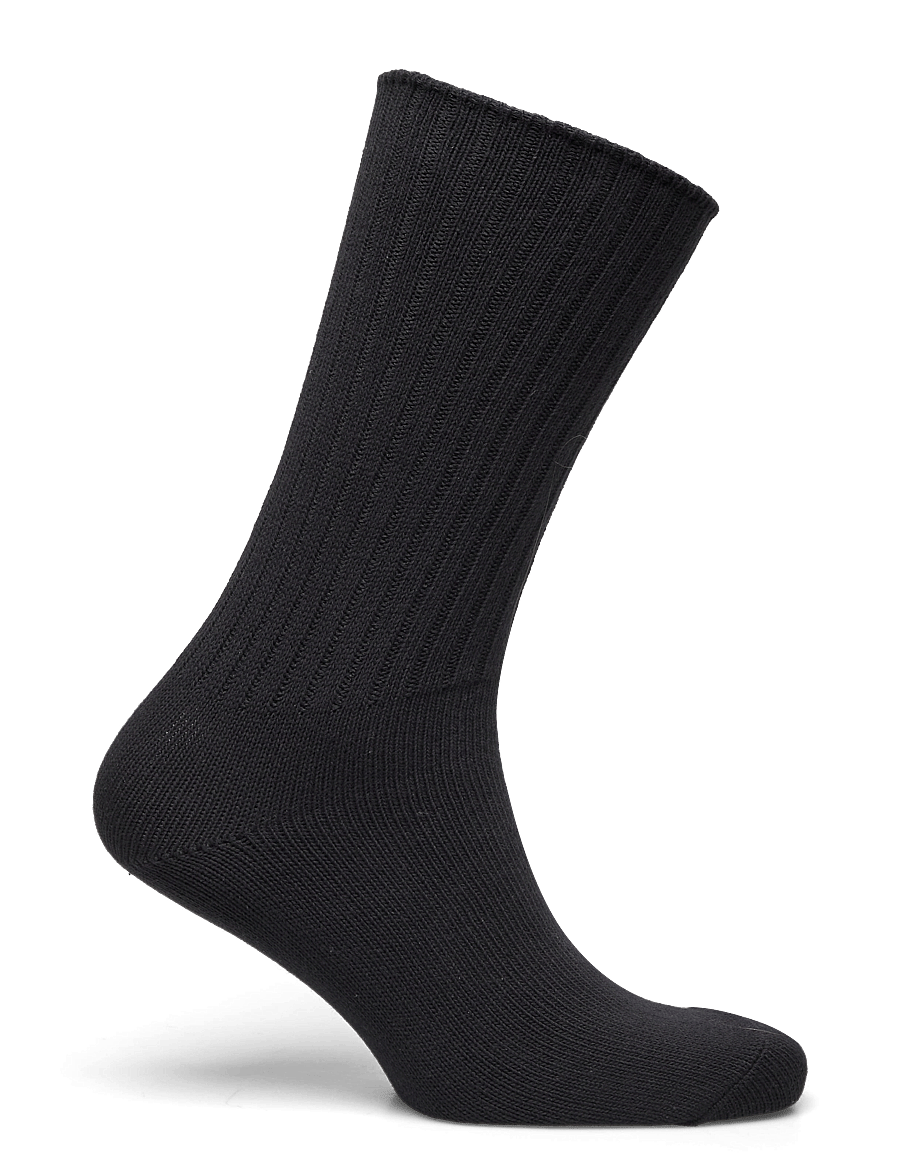 Polo Ralph Lauren - Cotton-Blend Crew Socks - klassikalised sokid - black red pp - 1