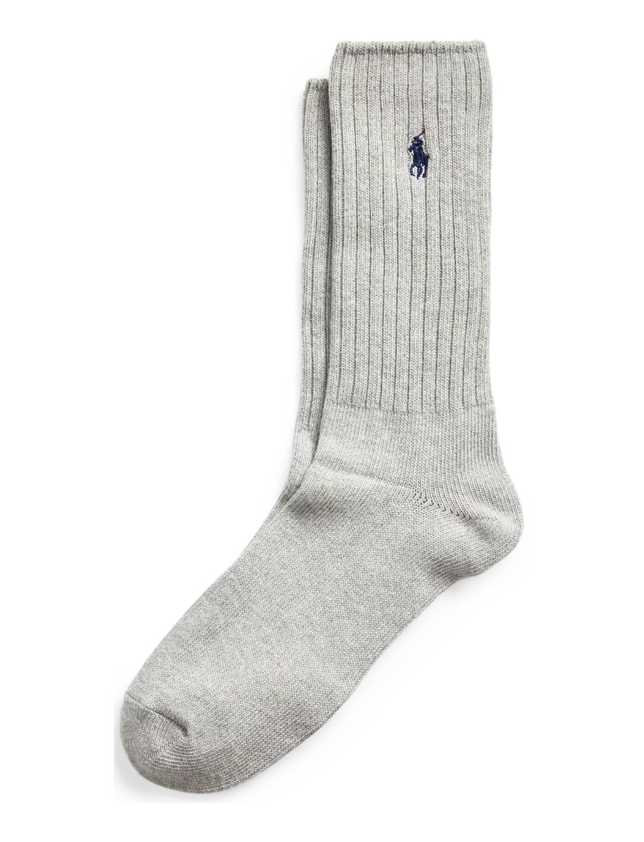 Polo Ralph Lauren Cotton-Blend Crew Socks - Sokker - LIGHT GREY HEATHE / grey