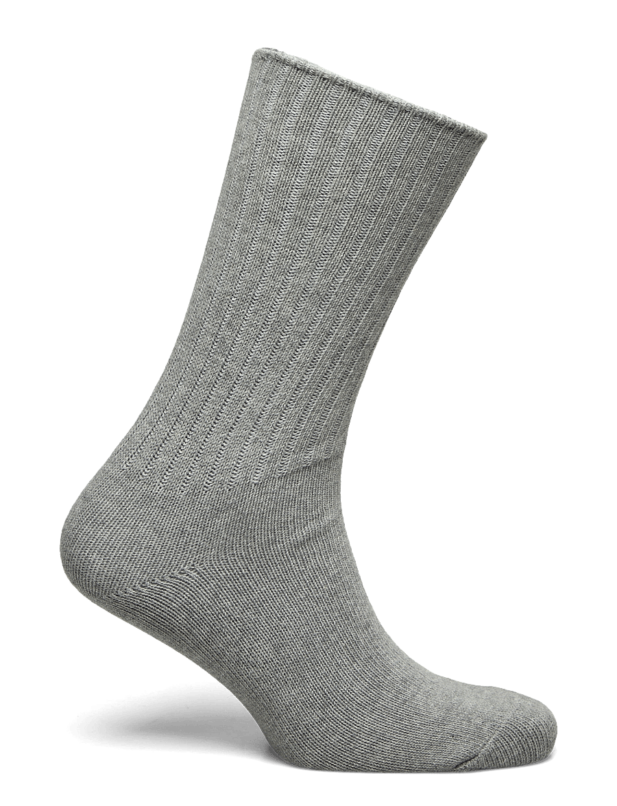 Polo Ralph Lauren - Cotton-Blend Crew Socks - sokker - light grey heathe - 1