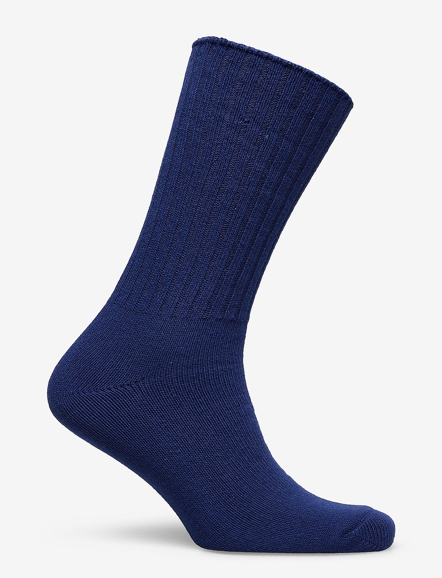 Polo Ralph Lauren - Cotton-Blend Crew Socks - klassikalised sokid - navy red pp - 1