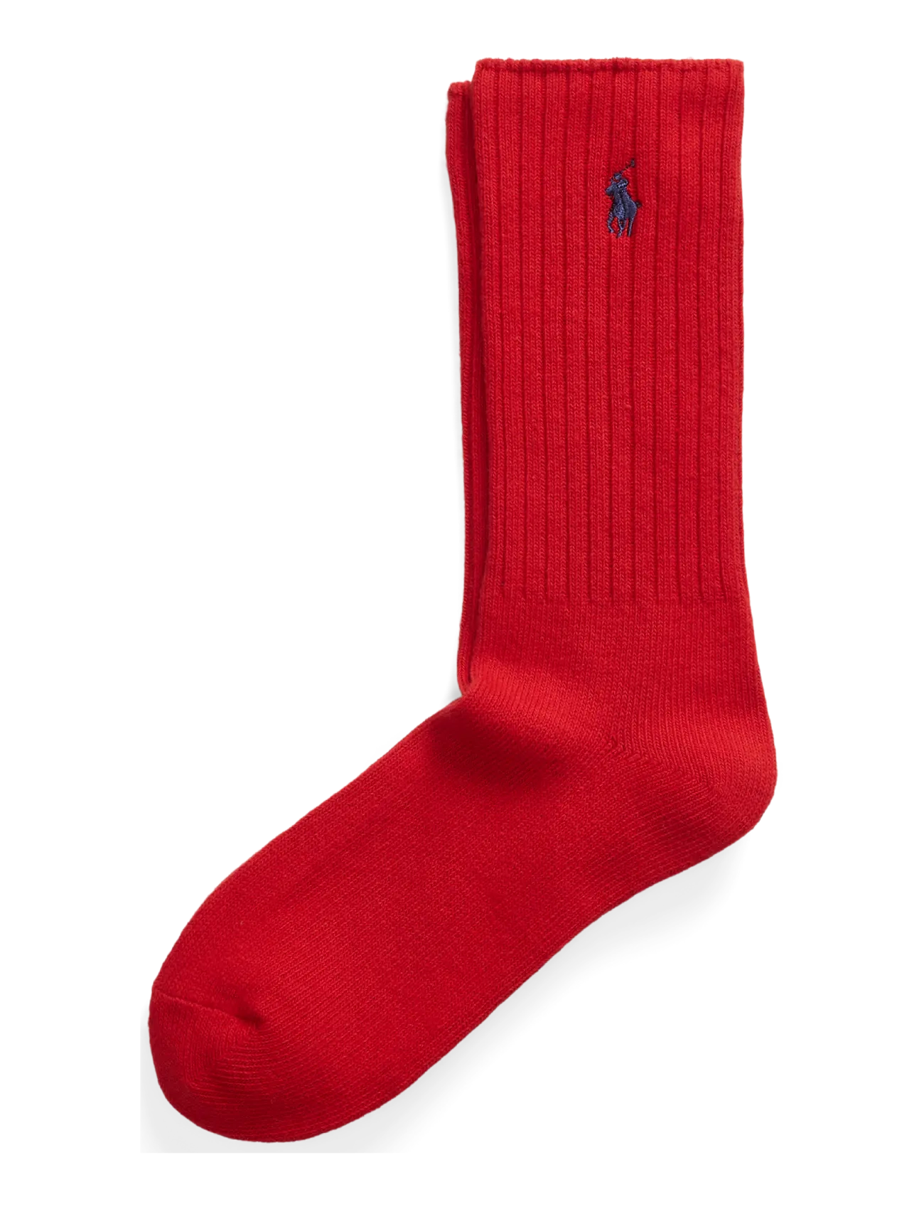 Polo Ralph Lauren - Cotton-Blend Crew Socks - klassikalised sokid - red blue pp - 2