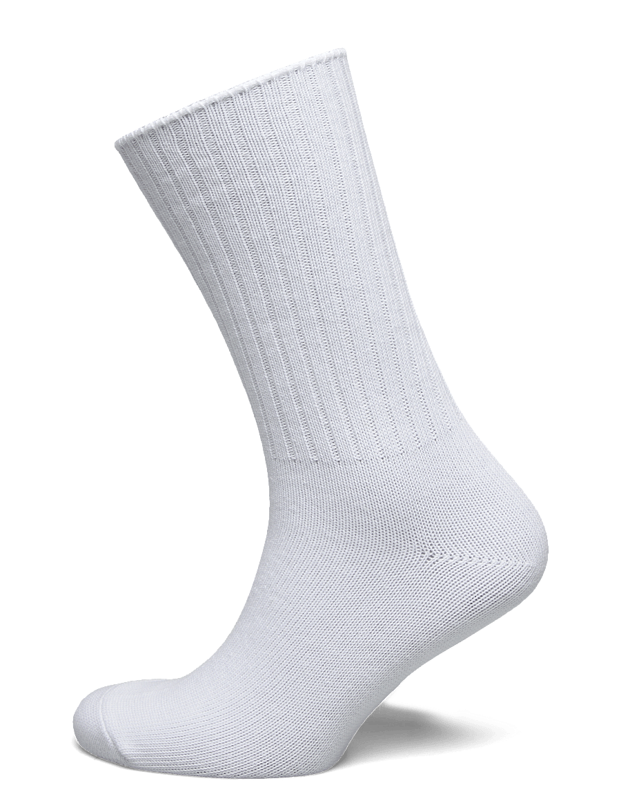 Polo Ralph Lauren - Cotton-Blend Crew Socks - sokker - white navy pp - 0